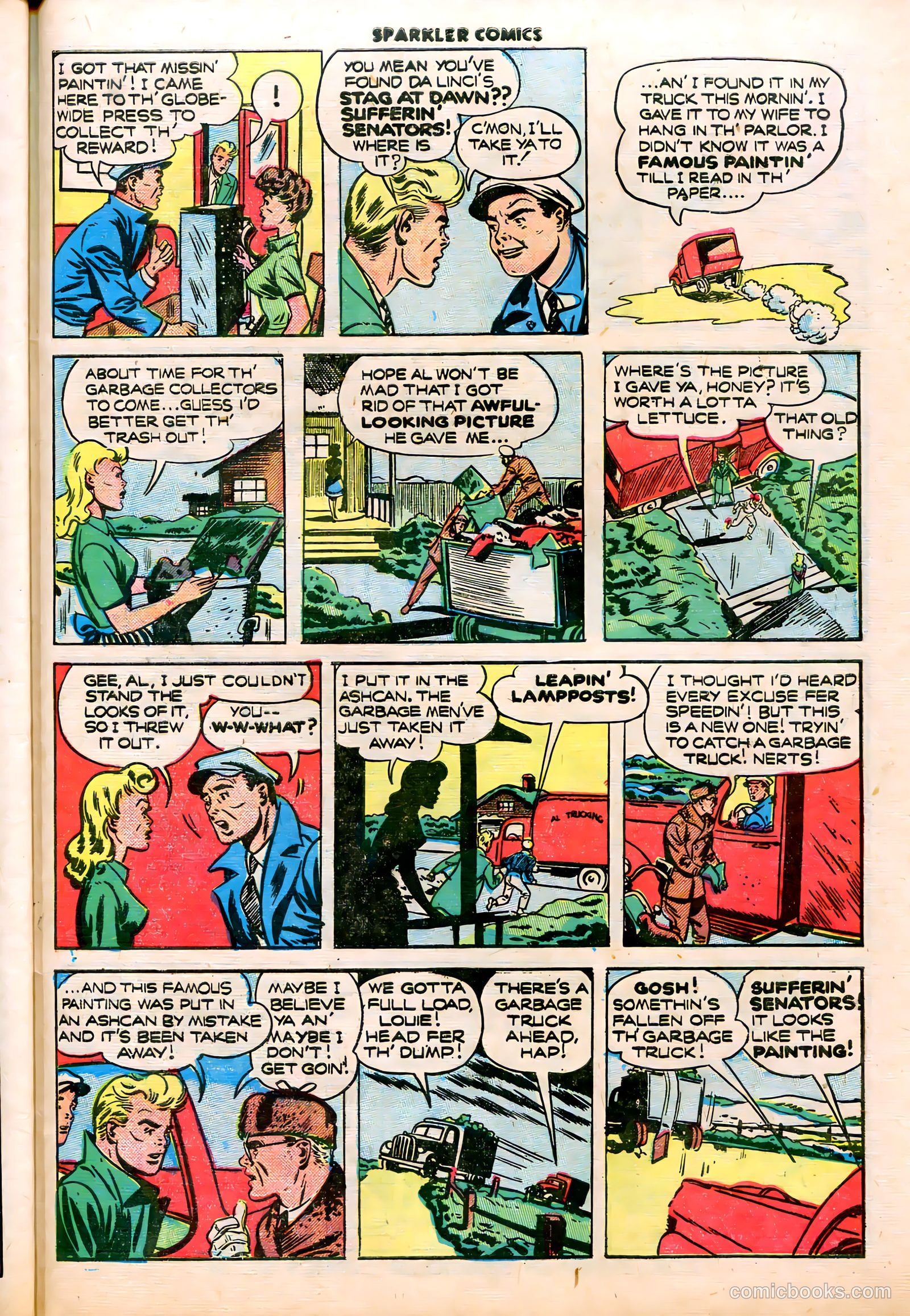 Sparkler Comics #83 (1948) — page 20 of 31