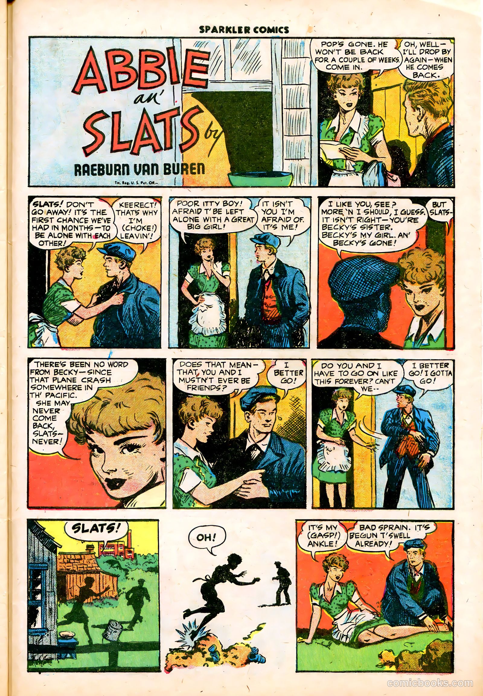 Sparkler Comics #83 (1948) — page 22 of 31