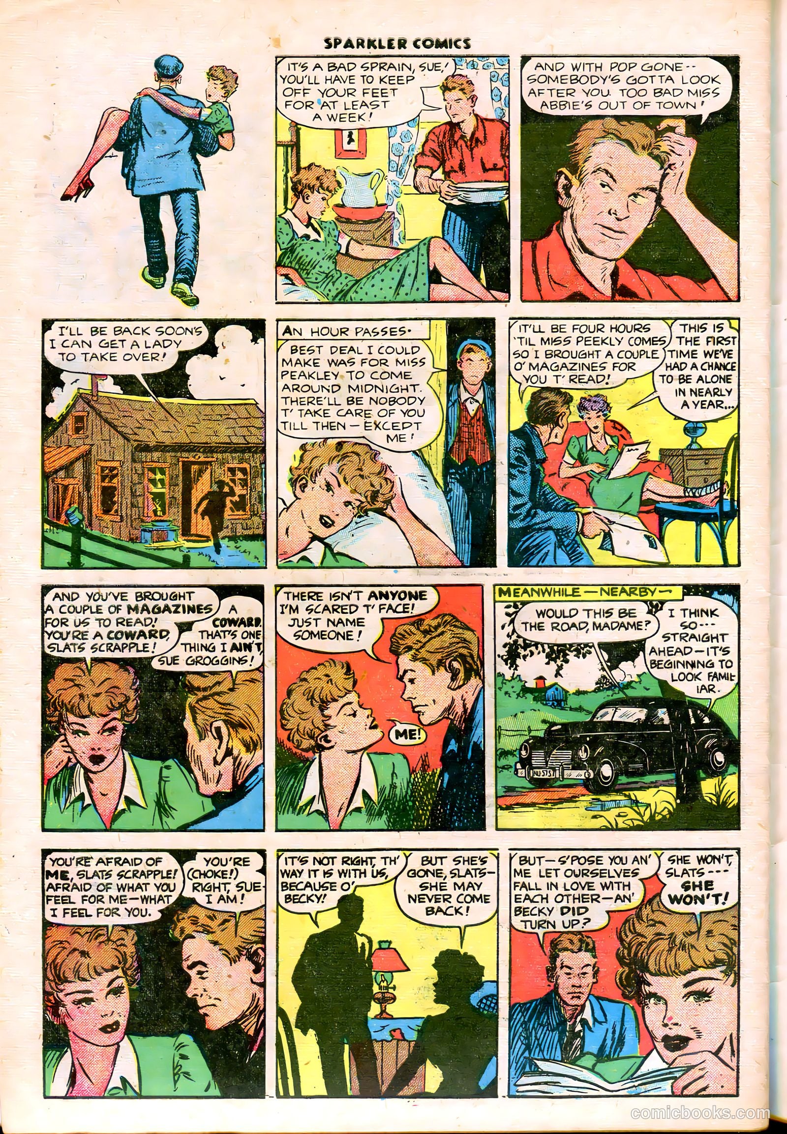 Sparkler Comics #83 (1948) — page 23 of 31