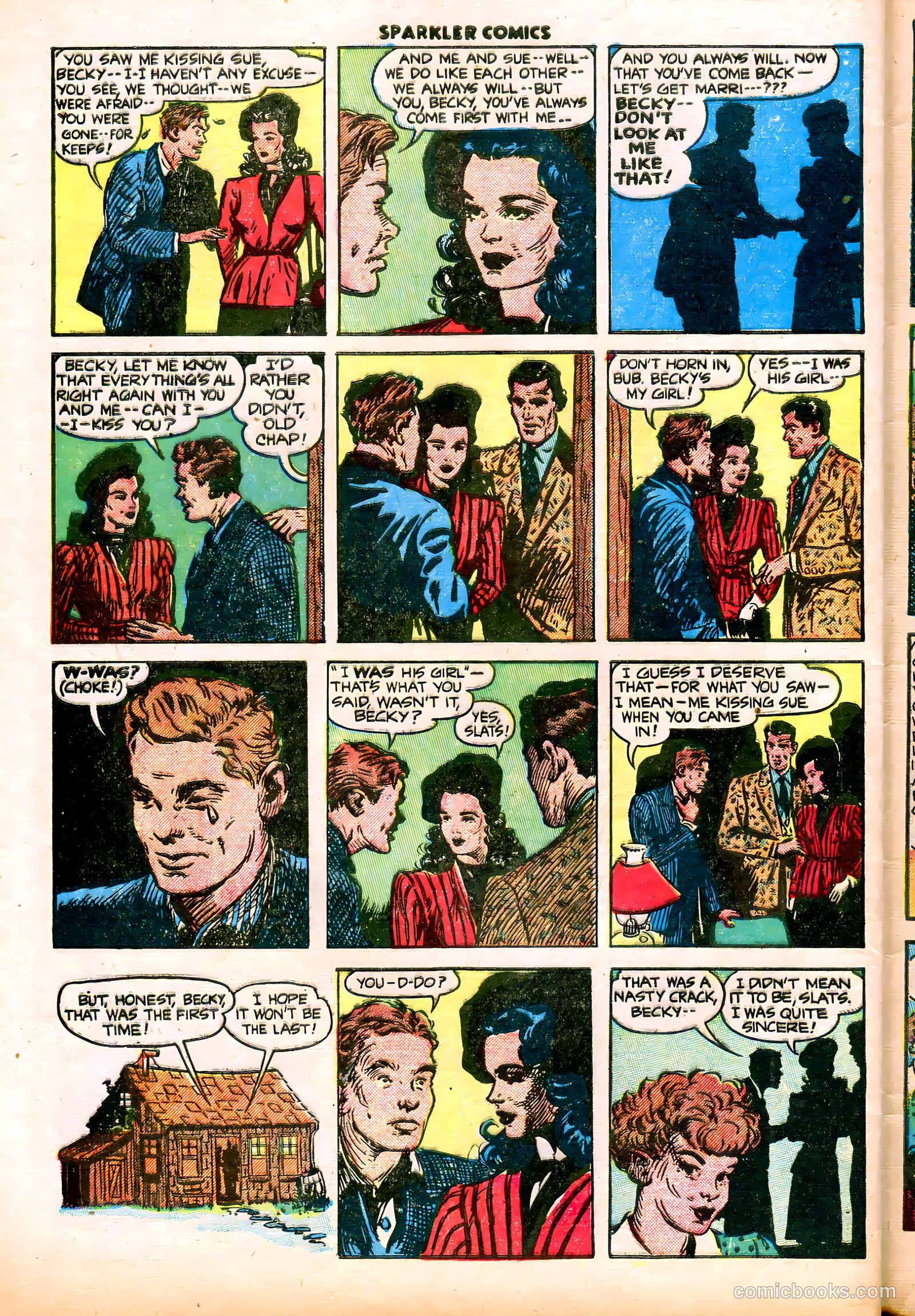 Sparkler Comics #83 (1948) — page 25 of 31