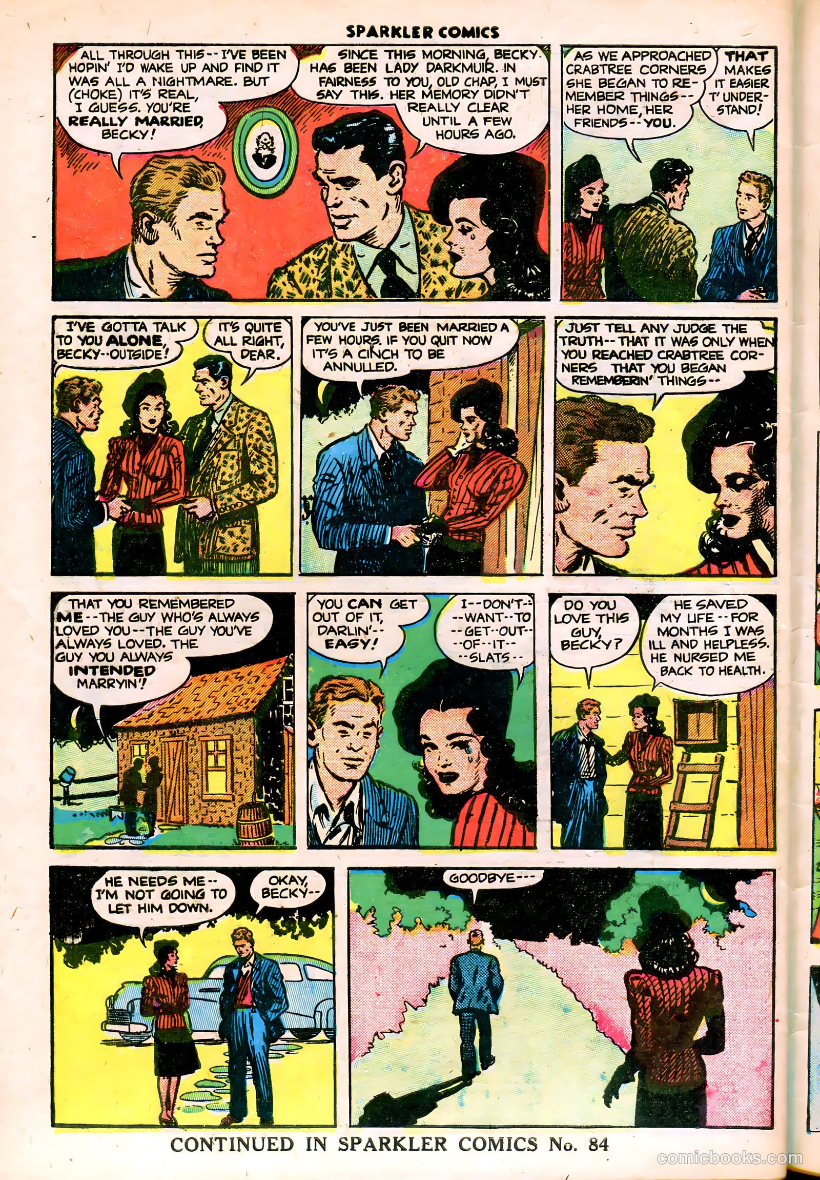 Sparkler Comics #83 (1948) — page 27 of 31