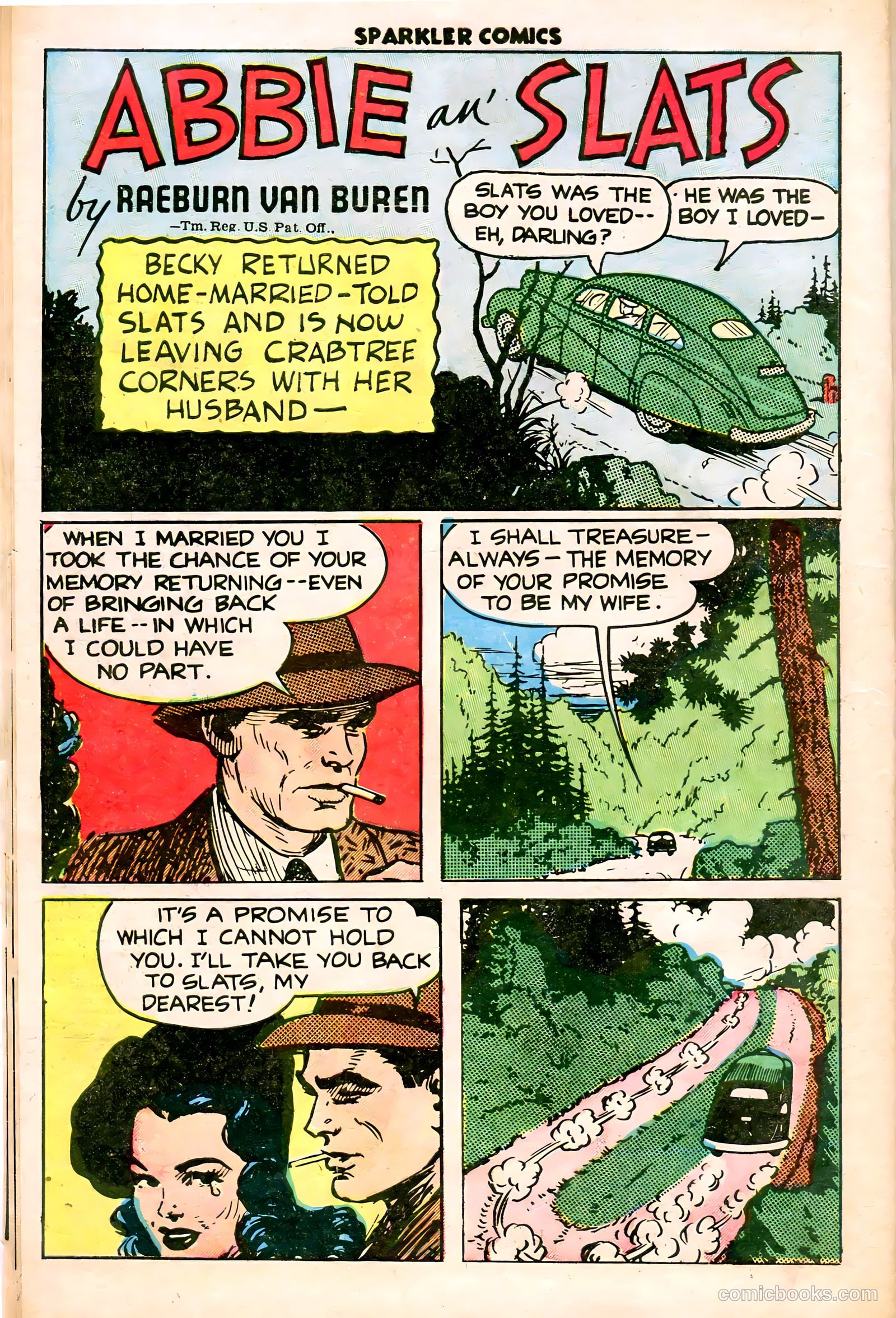 Sparkler Comics #84 (1948) — page 6 of 36
