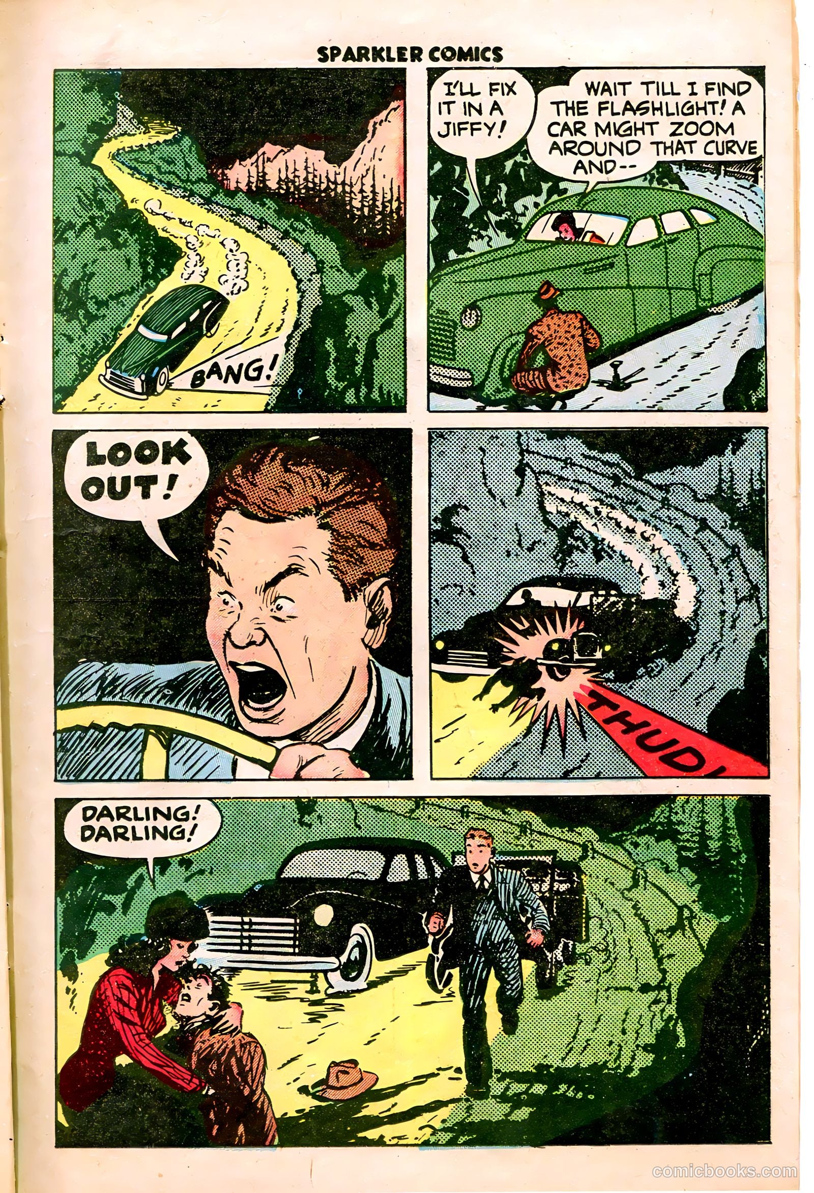 Sparkler Comics #84 (1948) — page 7 of 36
