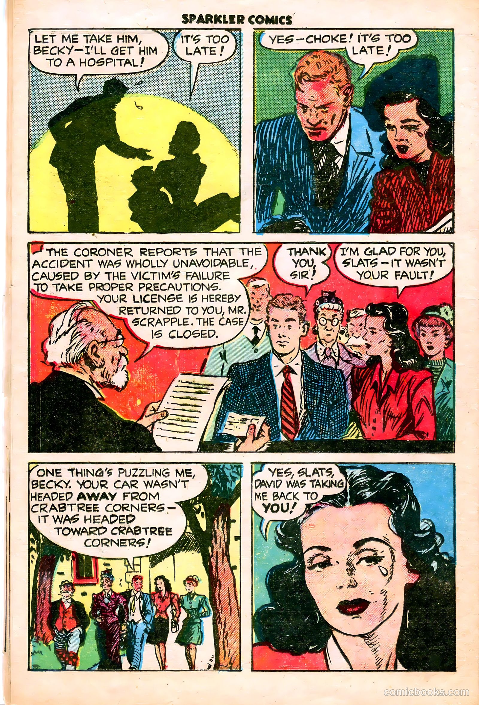 Sparkler Comics #84 (1948) — page 8 of 36
