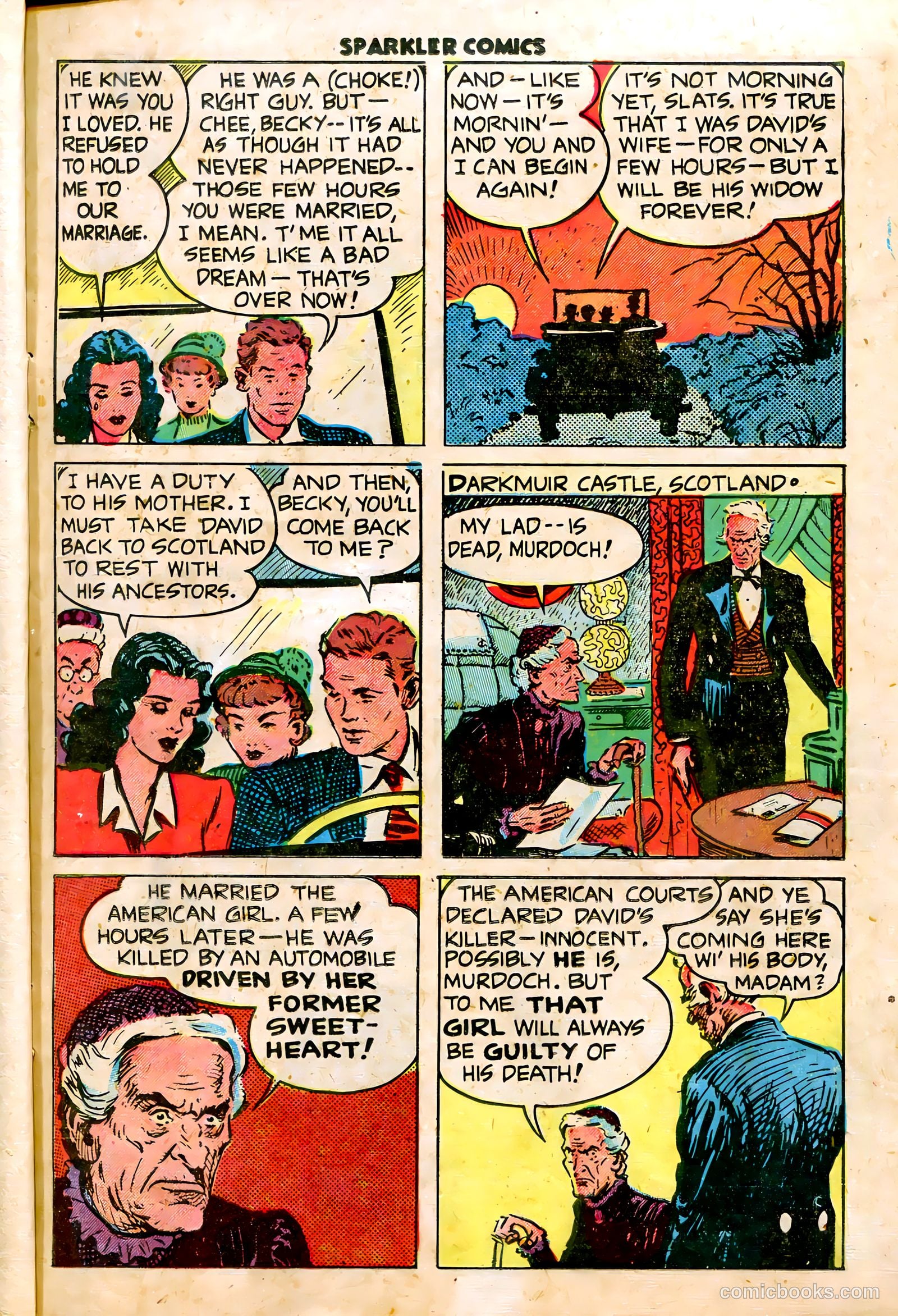 Sparkler Comics #84 (1948) — page 9 of 36