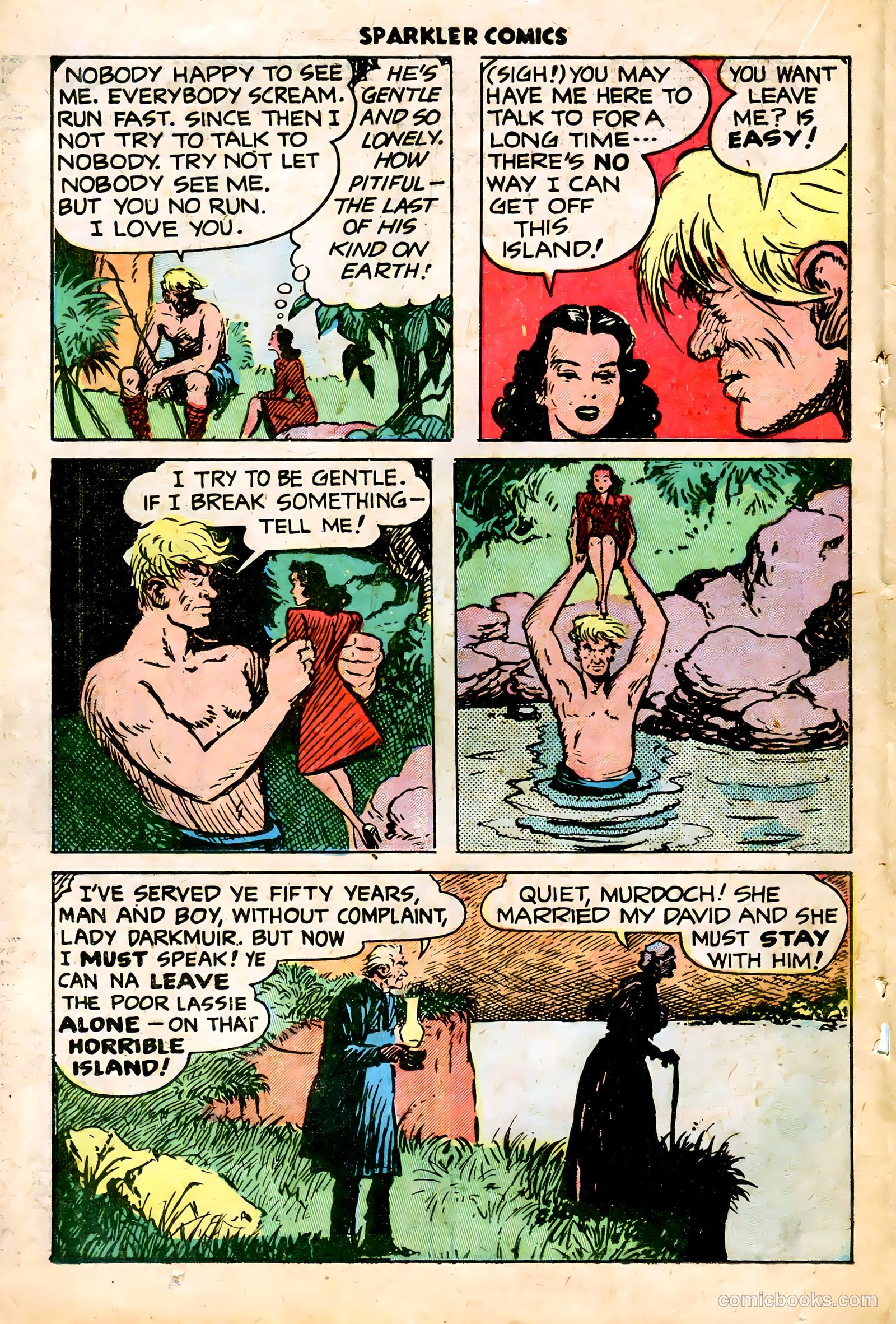 Sparkler Comics #84 (1948) — page 16 of 36