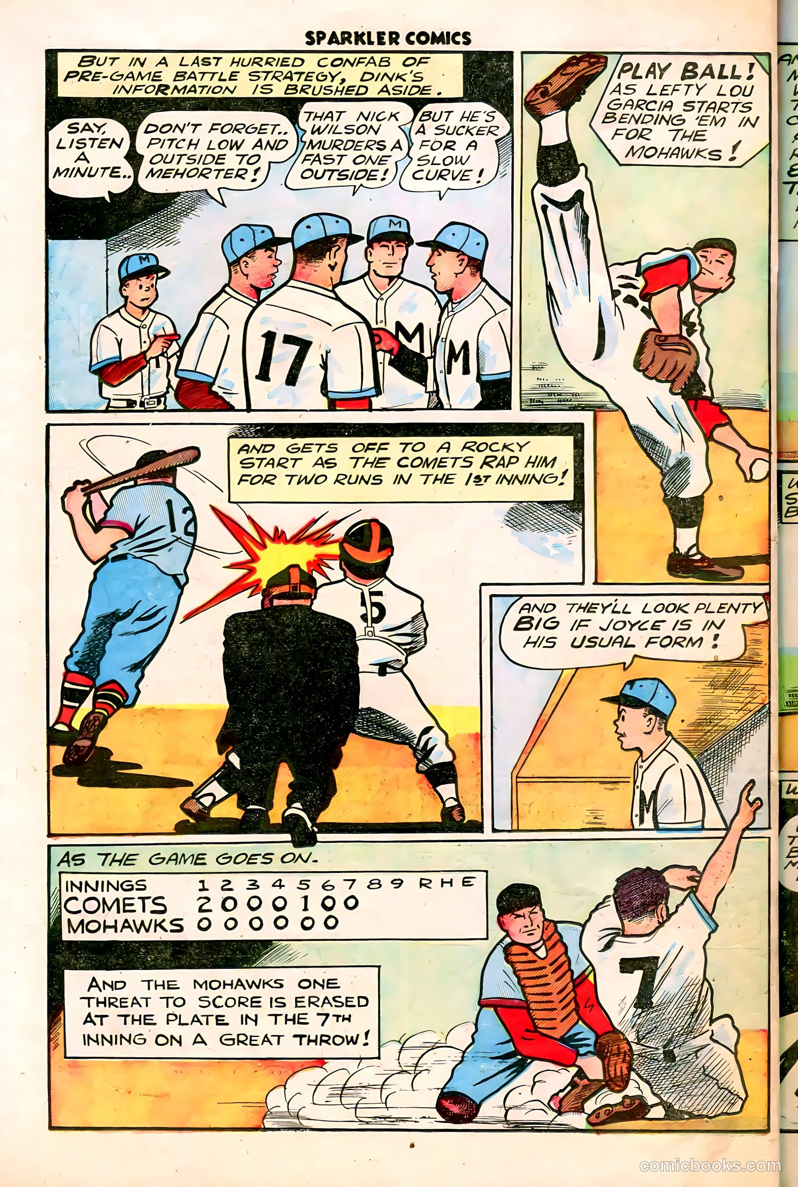 Sparkler Comics #84 (1948) — page 22 of 36