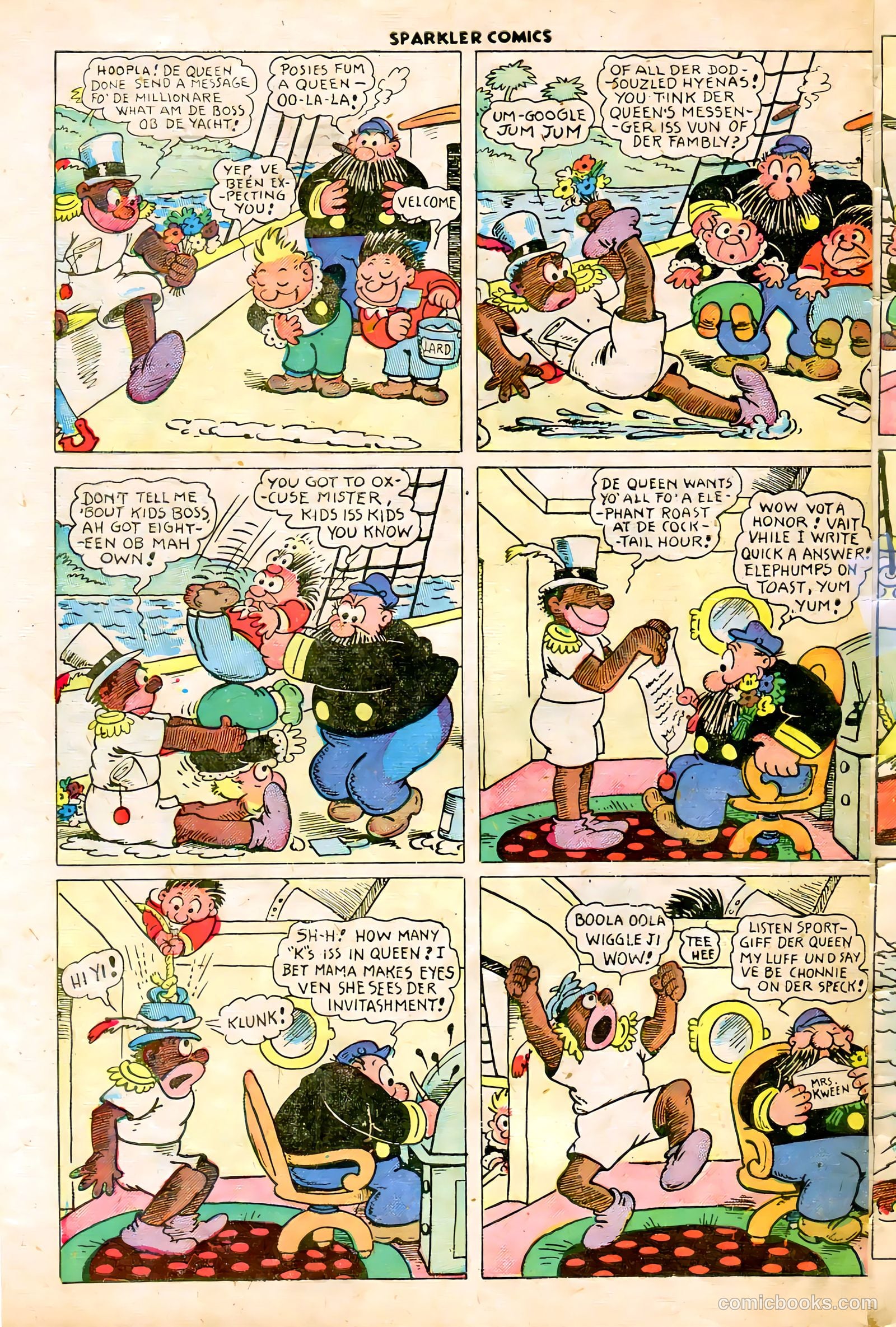 Sparkler Comics #84 (1948) — page 28 of 36