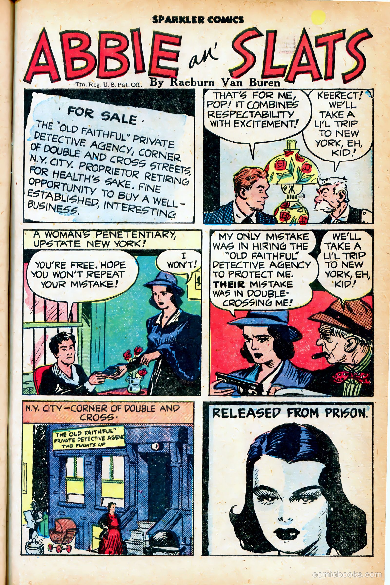 Sparkler Comics #85 (1949) — page 5 of 34