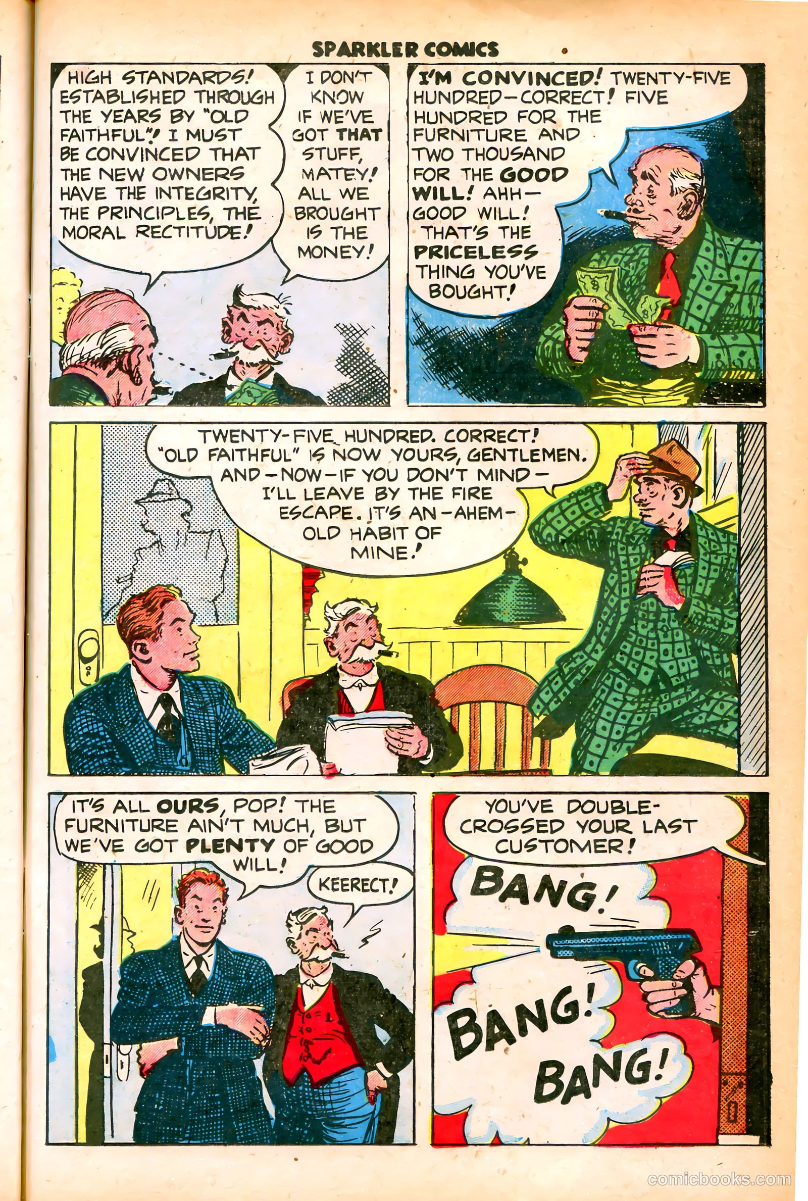 Sparkler Comics #85 (1949) — page 7 of 34