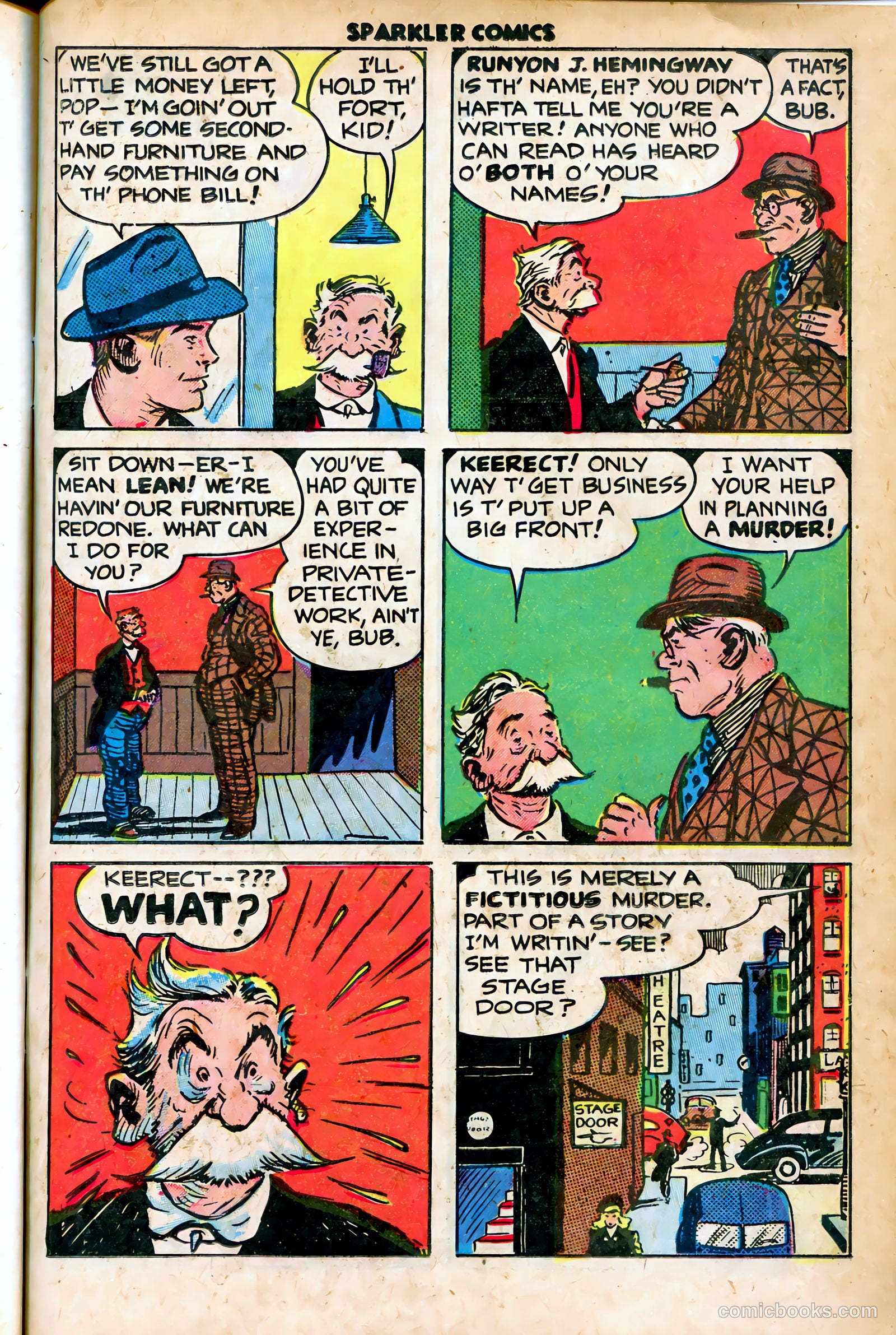 Sparkler Comics #85 (1949) — page 9 of 34