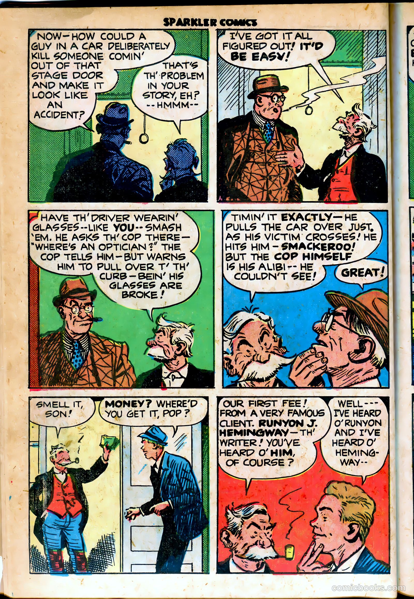 Sparkler Comics #85 (1949) — page 10 of 34