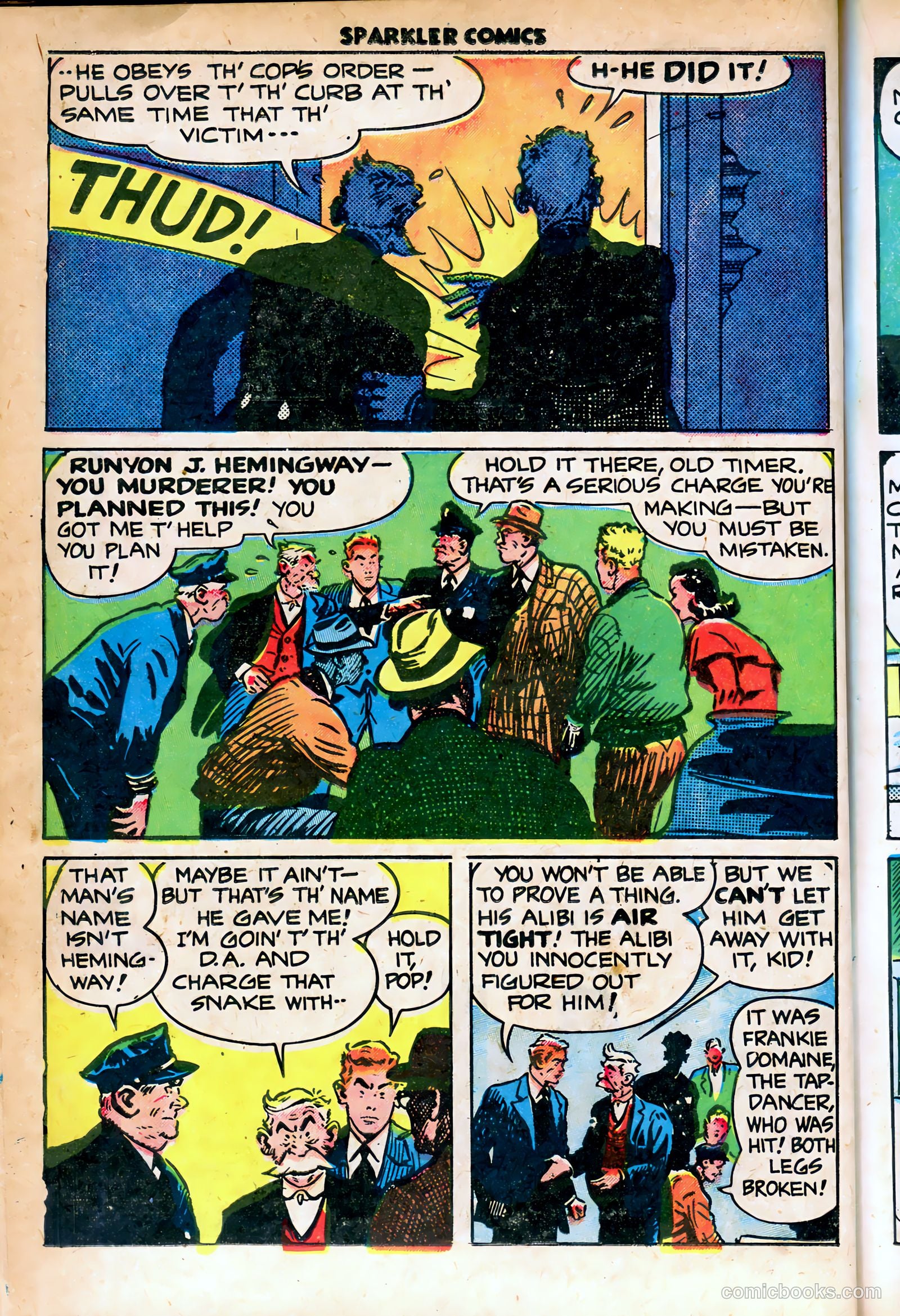 Sparkler Comics #85 (1949) — page 12 of 34