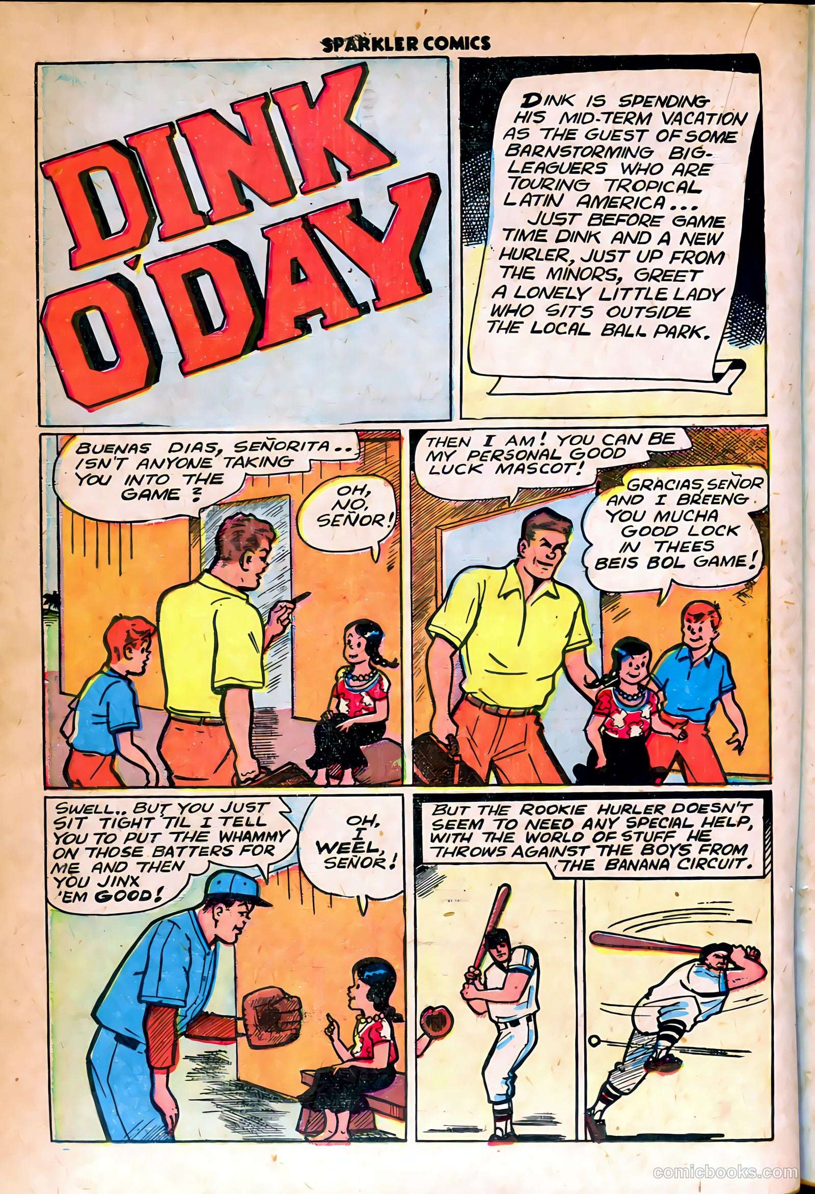 Sparkler Comics #85 (1949) — page 20 of 34