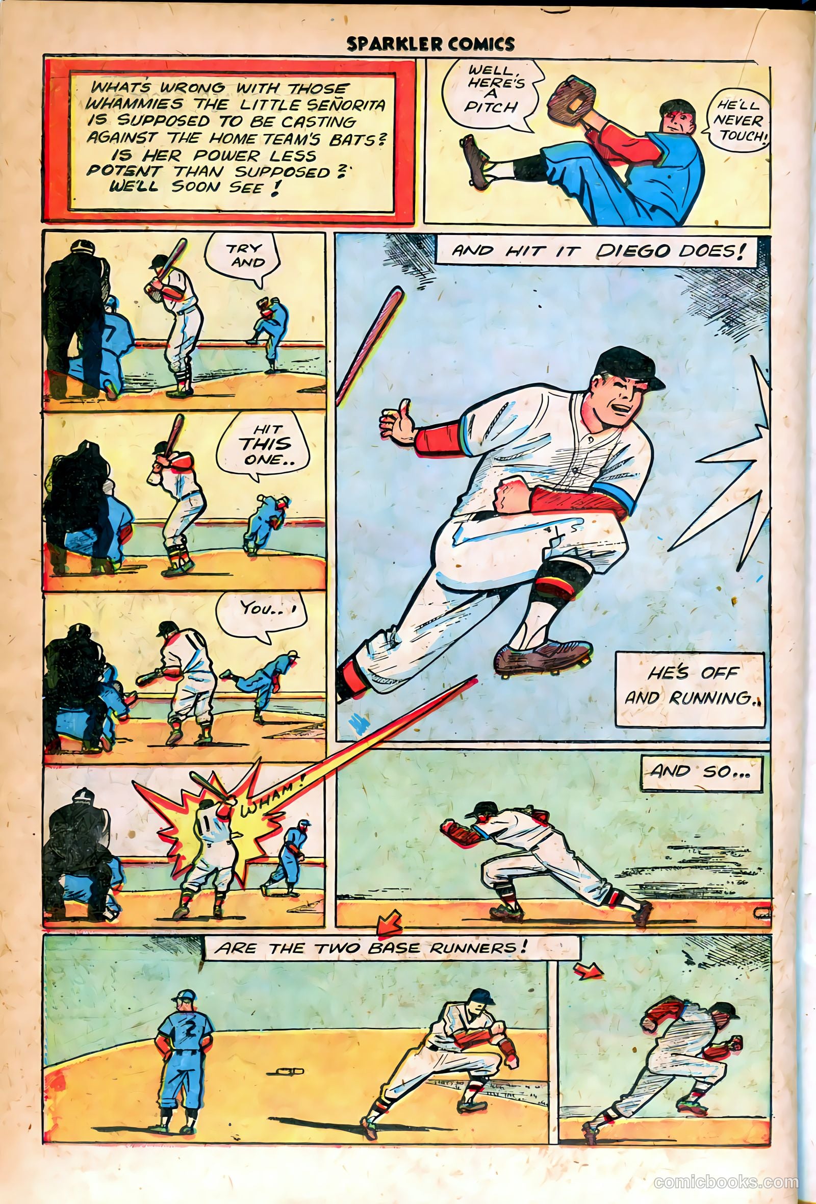 Sparkler Comics #85 (1949) — page 22 of 34