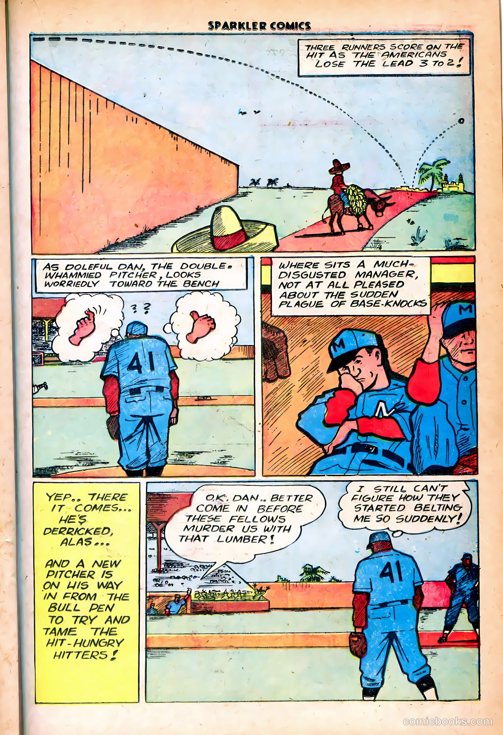 Sparkler Comics #85 (1949) — page 23 of 34