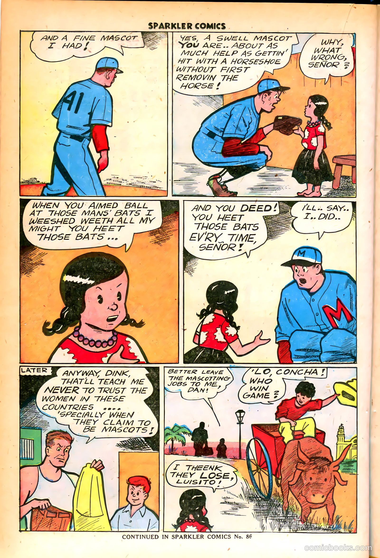 Sparkler Comics #85 (1949) — page 24 of 34