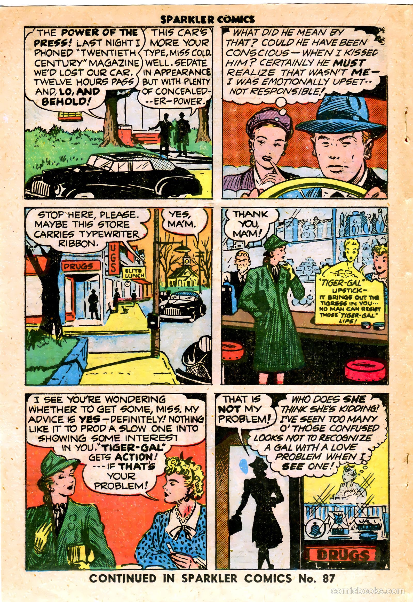 Sparkler Comics #86 (1949) — page 15 of 34