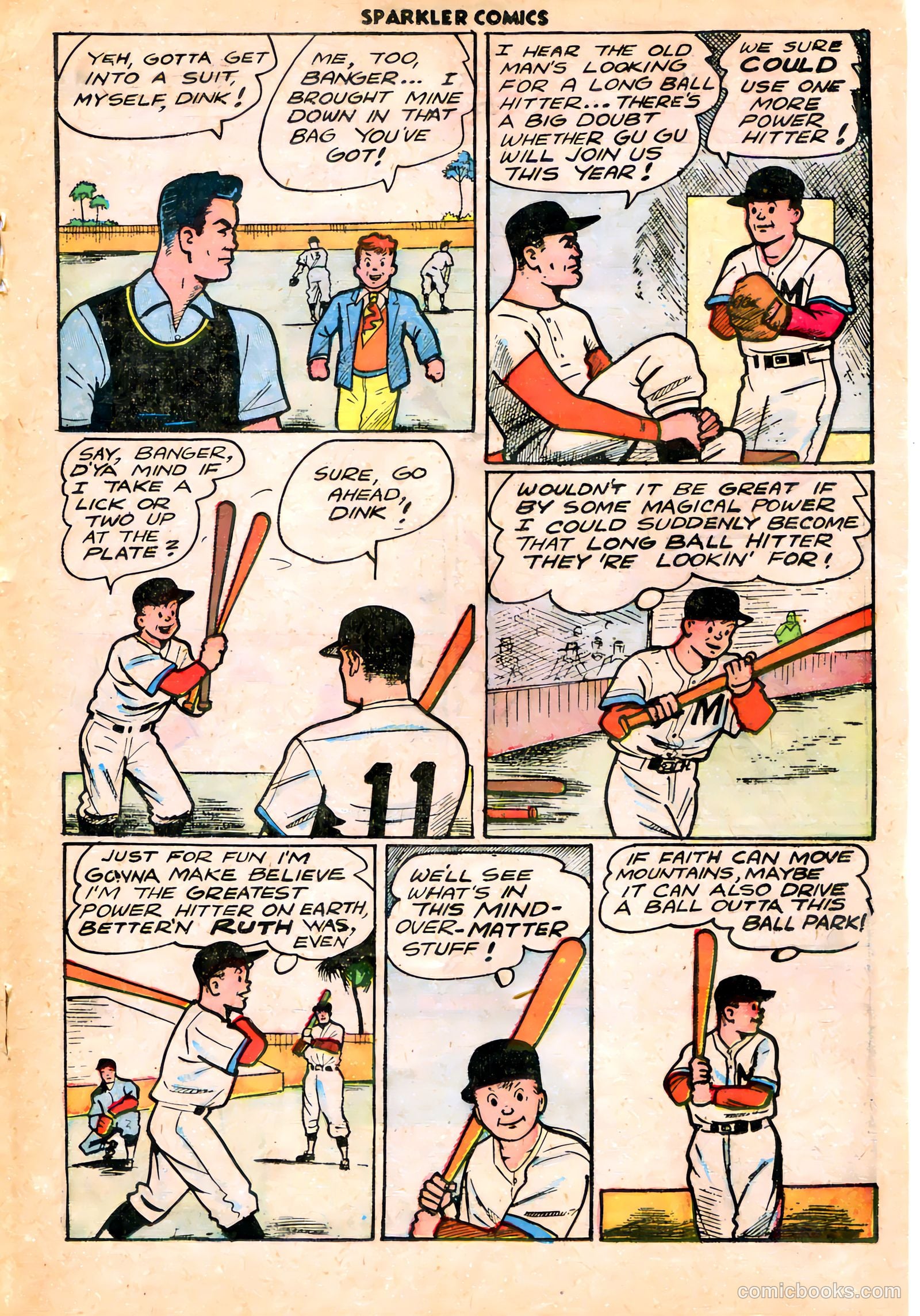 Sparkler Comics #86 (1949) — page 20 of 34