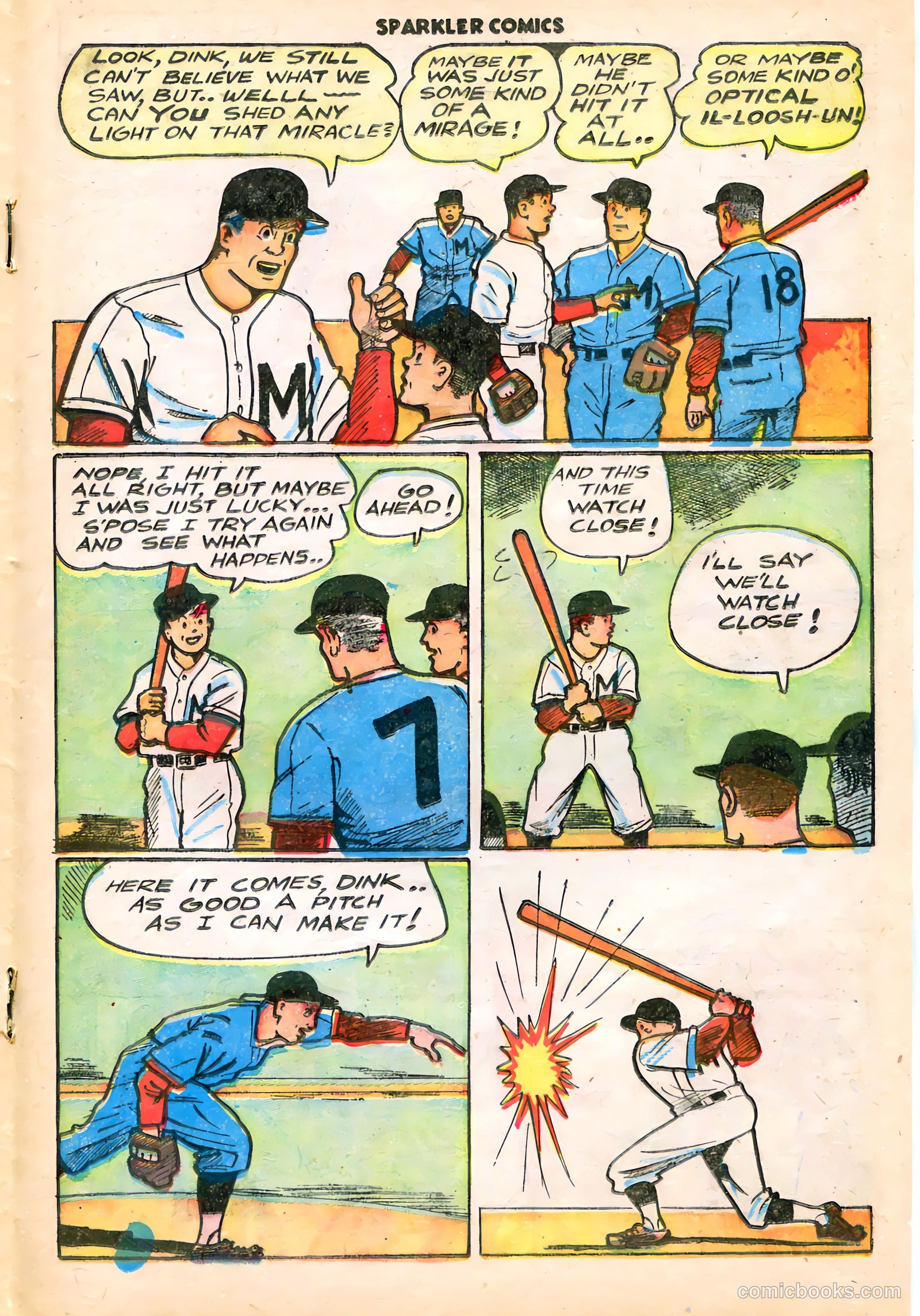 Sparkler Comics #86 (1949) — page 22 of 34