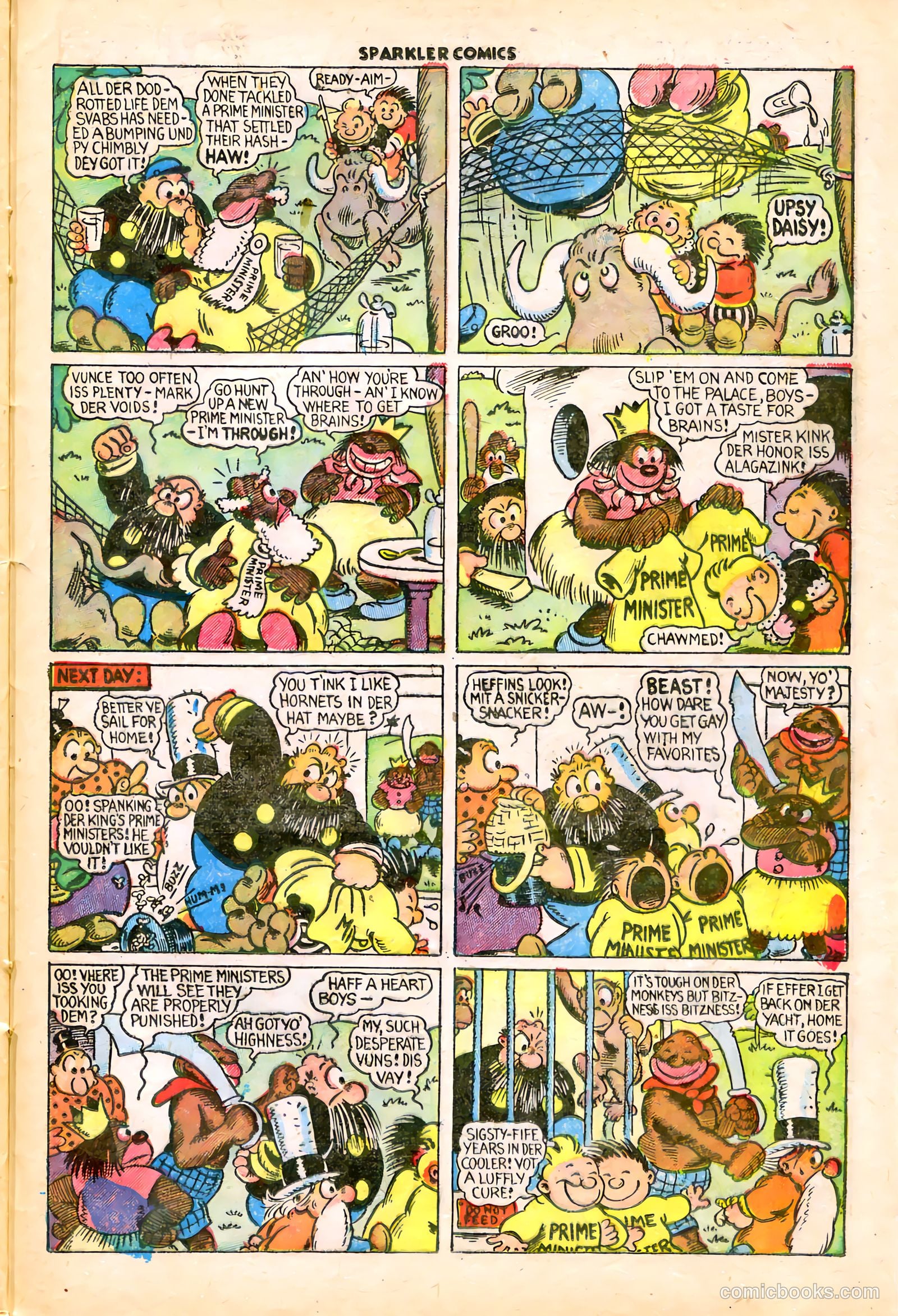 Sparkler Comics #86 (1949) — page 28 of 34
