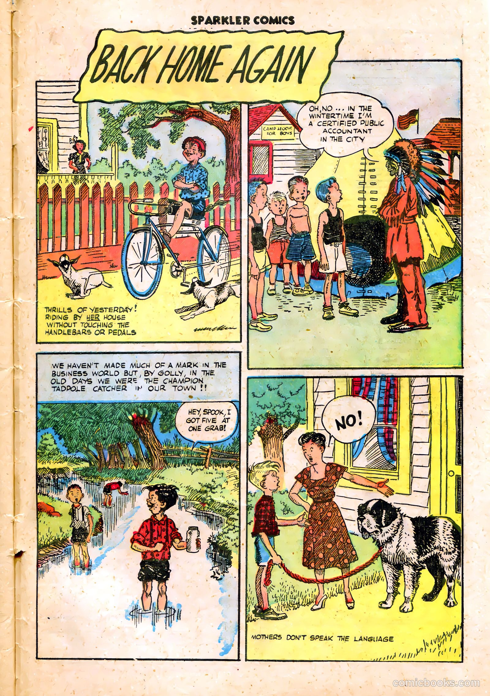 Sparkler Comics #86 (1949) — page 31 of 34