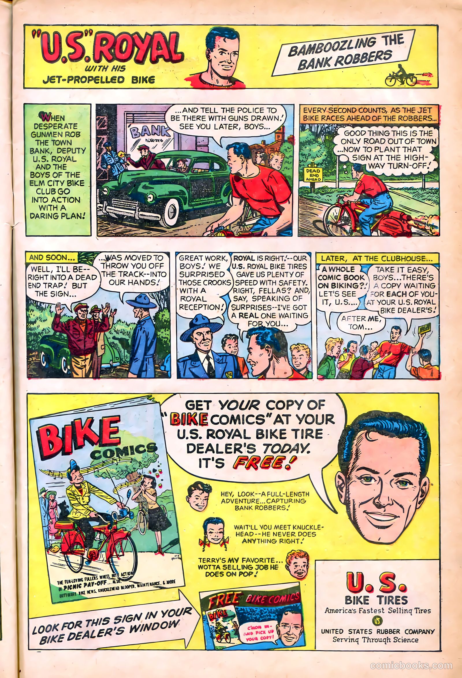Sparkler Comics #87 (1949) — page 3 of 28
