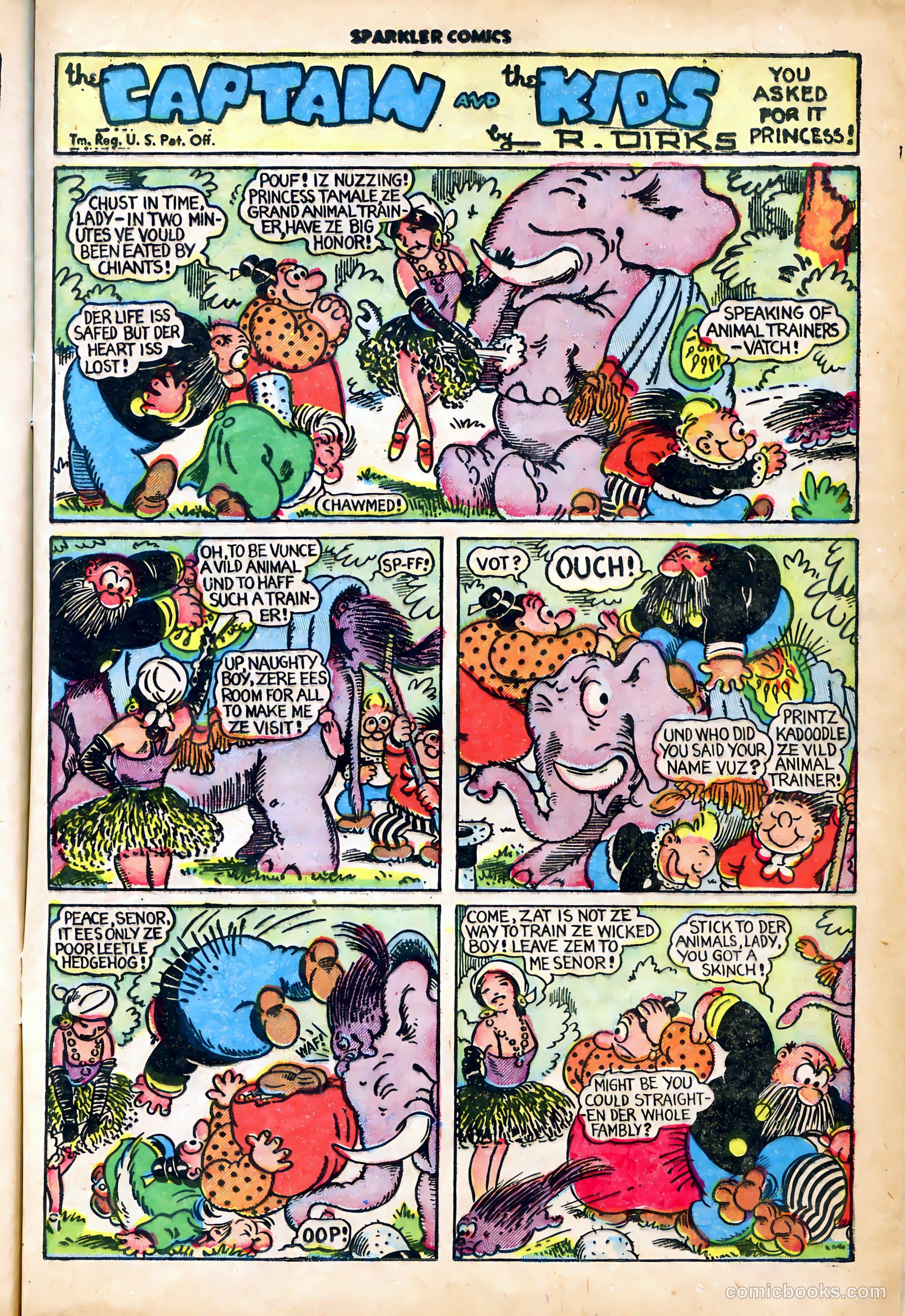 Sparkler Comics #87 (1949) — page 5 of 28