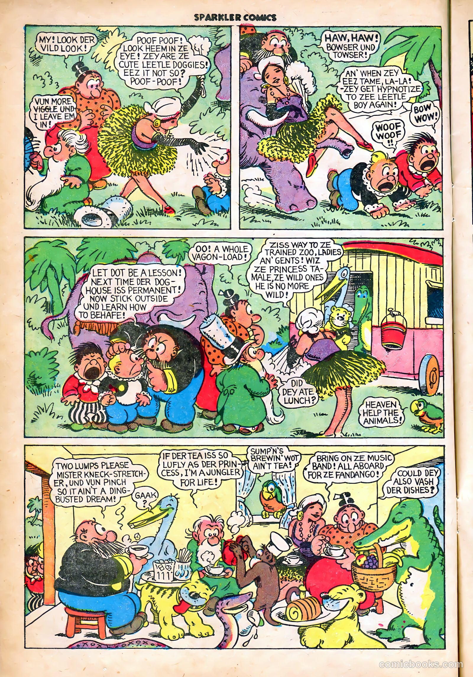 Sparkler Comics #87 (1949) — page 6 of 28
