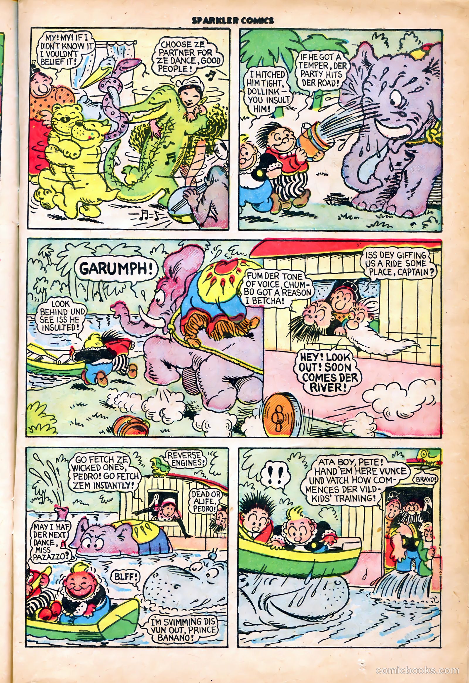 Sparkler Comics #87 (1949) — page 7 of 28