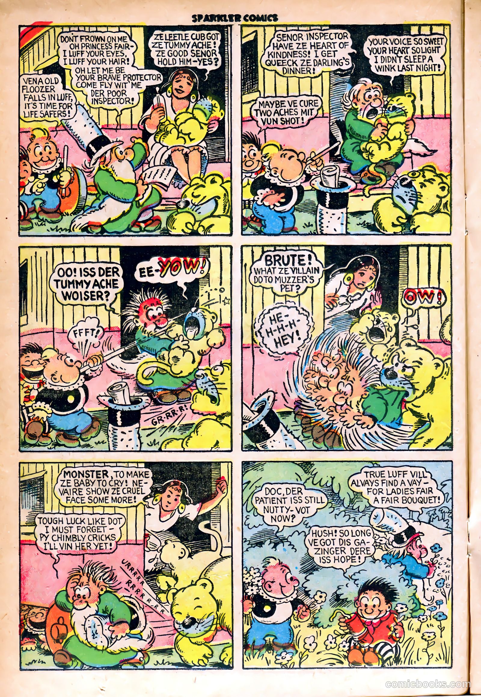 Sparkler Comics #87 (1949) — page 8 of 28