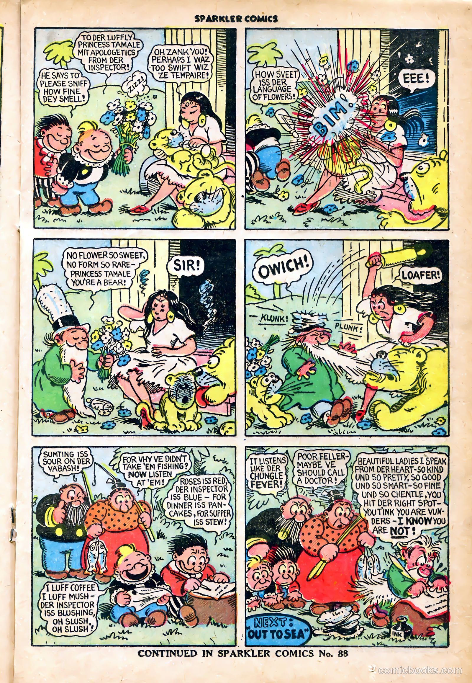 Sparkler Comics #87 (1949) — page 9 of 28