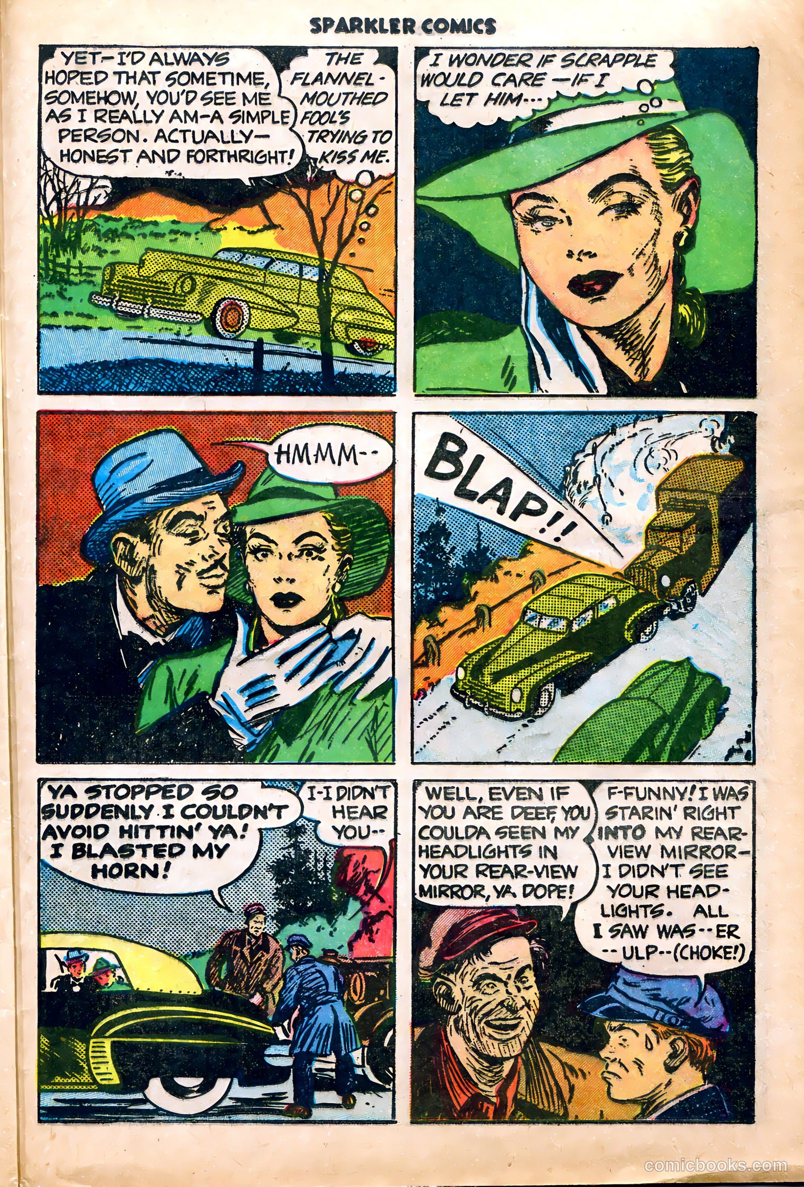 Sparkler Comics #87 (1949) — page 17 of 28