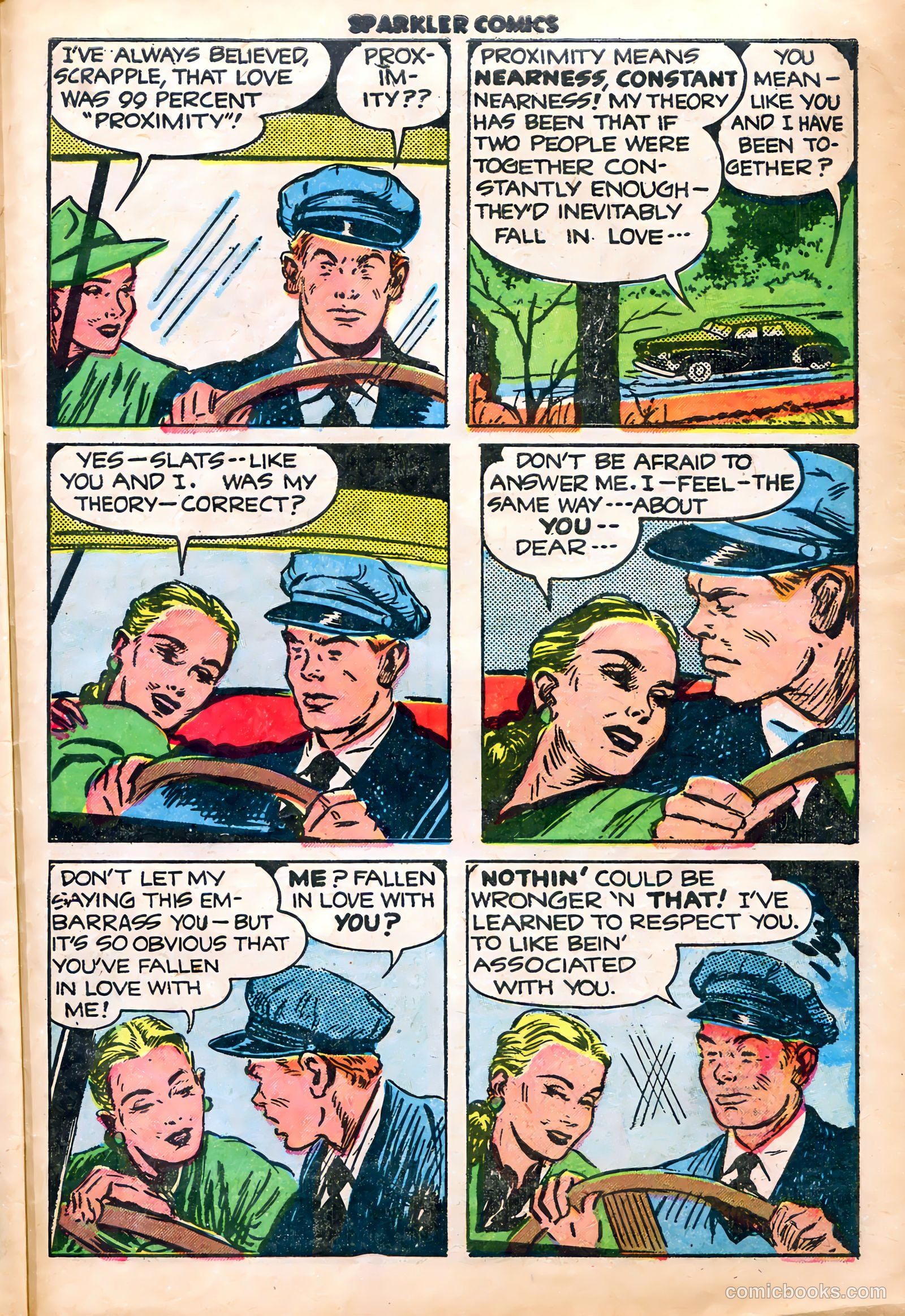 Sparkler Comics #87 (1949) — page 19 of 28