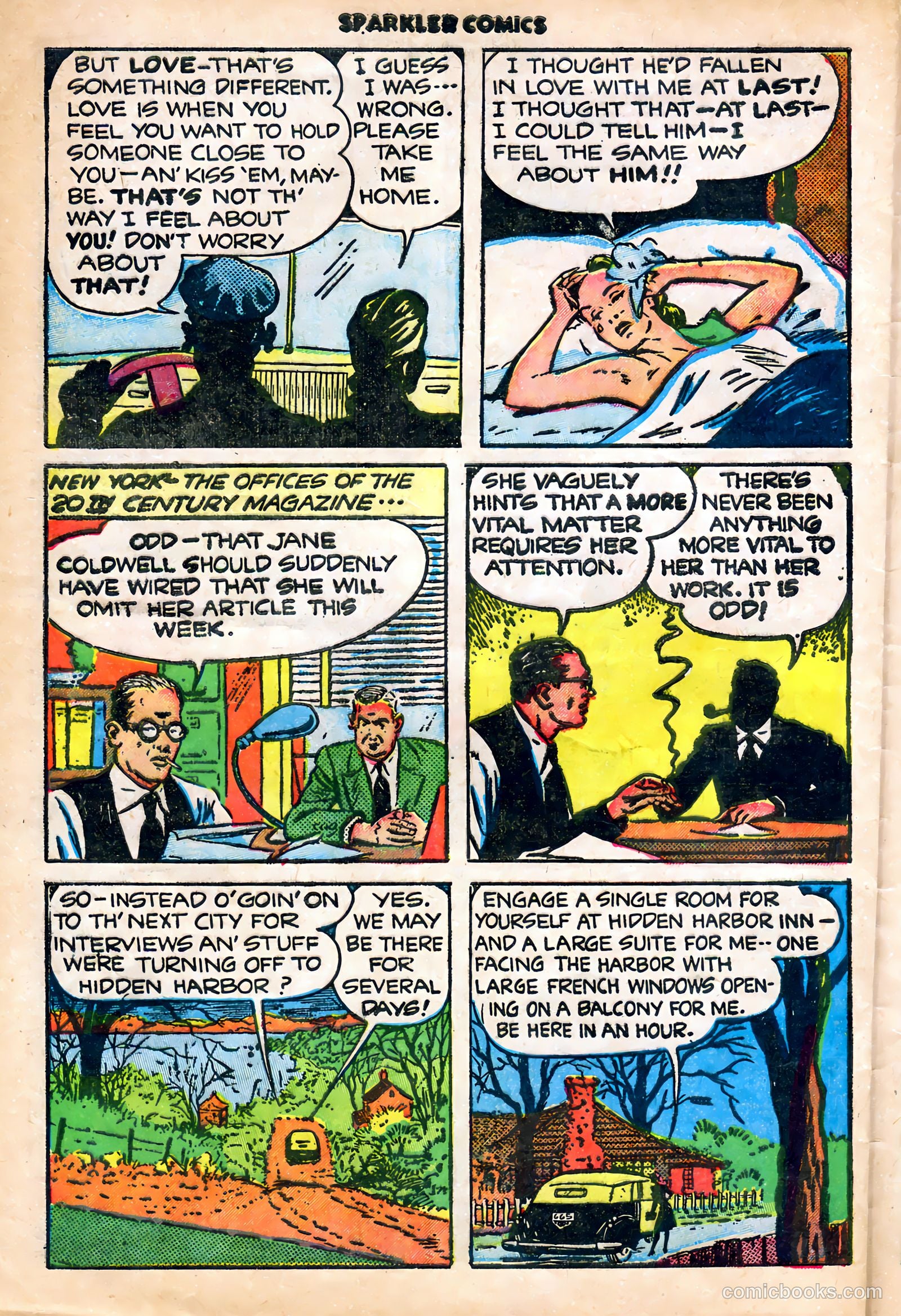Sparkler Comics #87 (1949) — page 20 of 28
