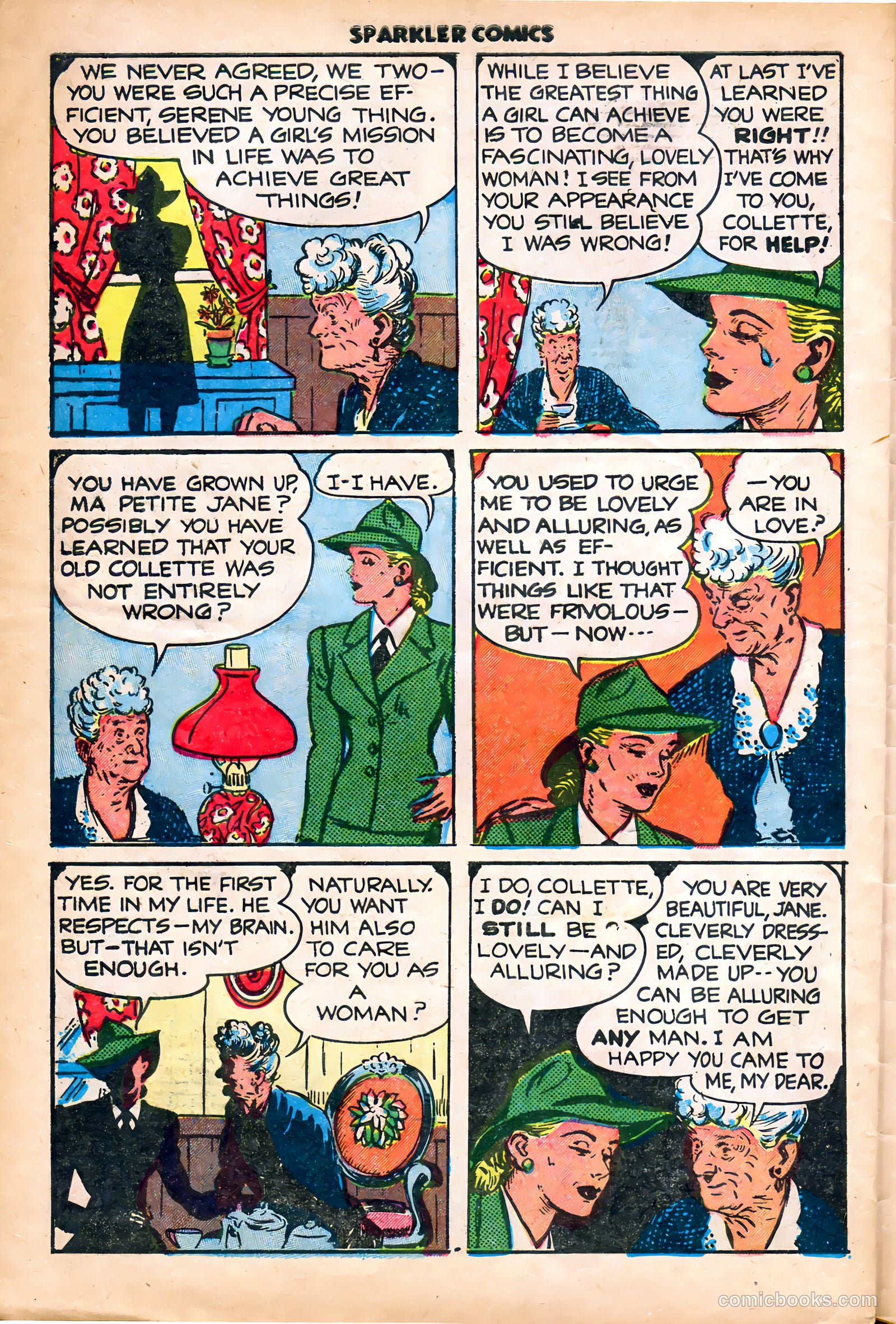 Sparkler Comics #87 (1949) — page 22 of 28