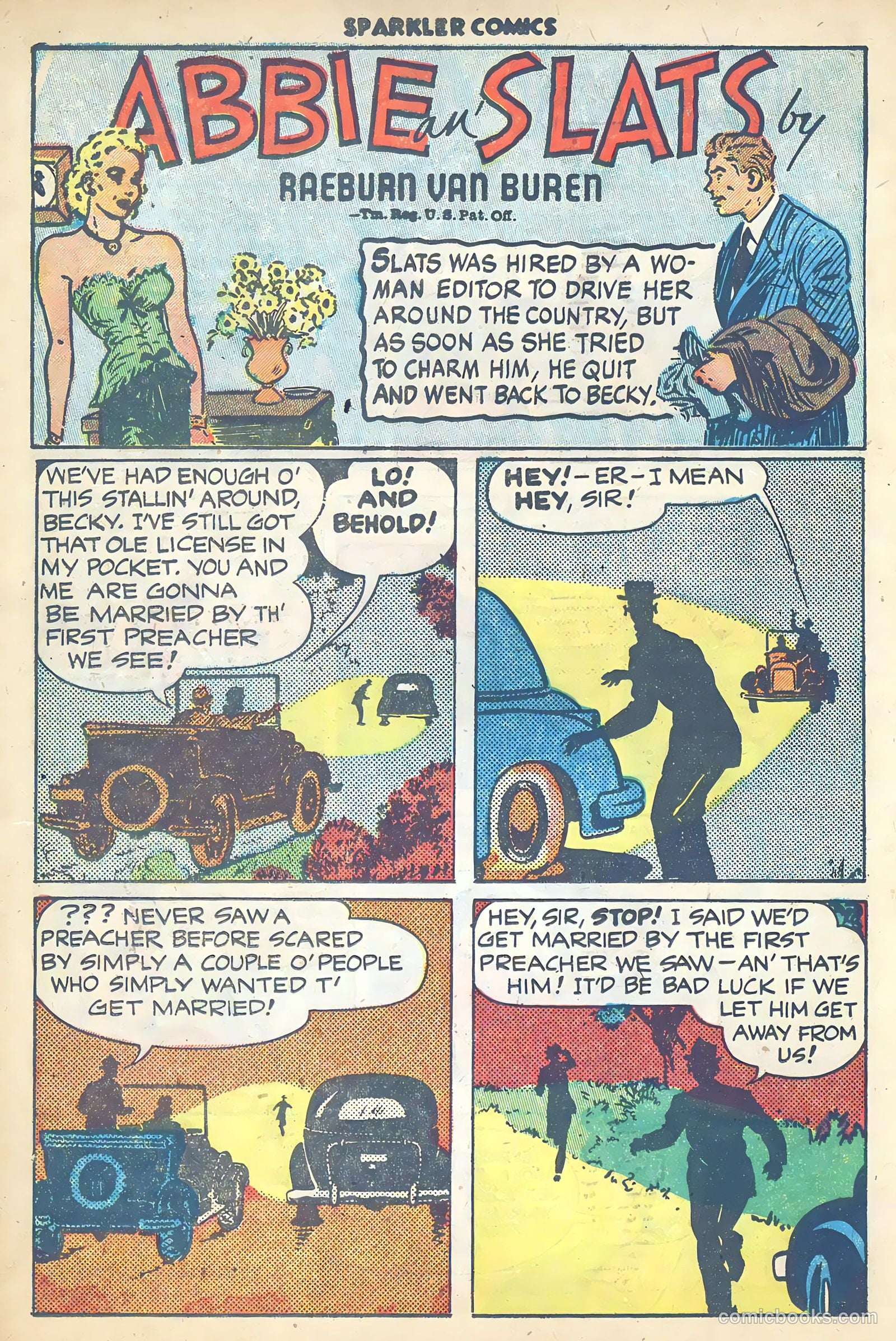 Sparkler Comics #88 (1949) — page 6 of 28