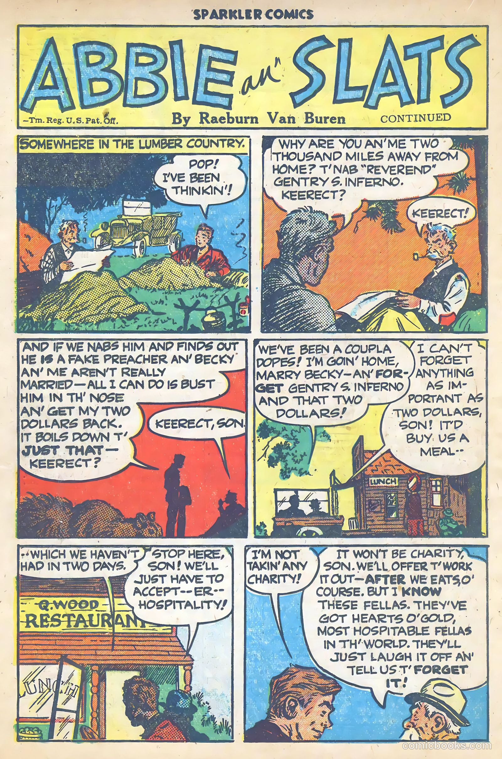 Sparkler Comics #88 (1949) — page 12 of 28