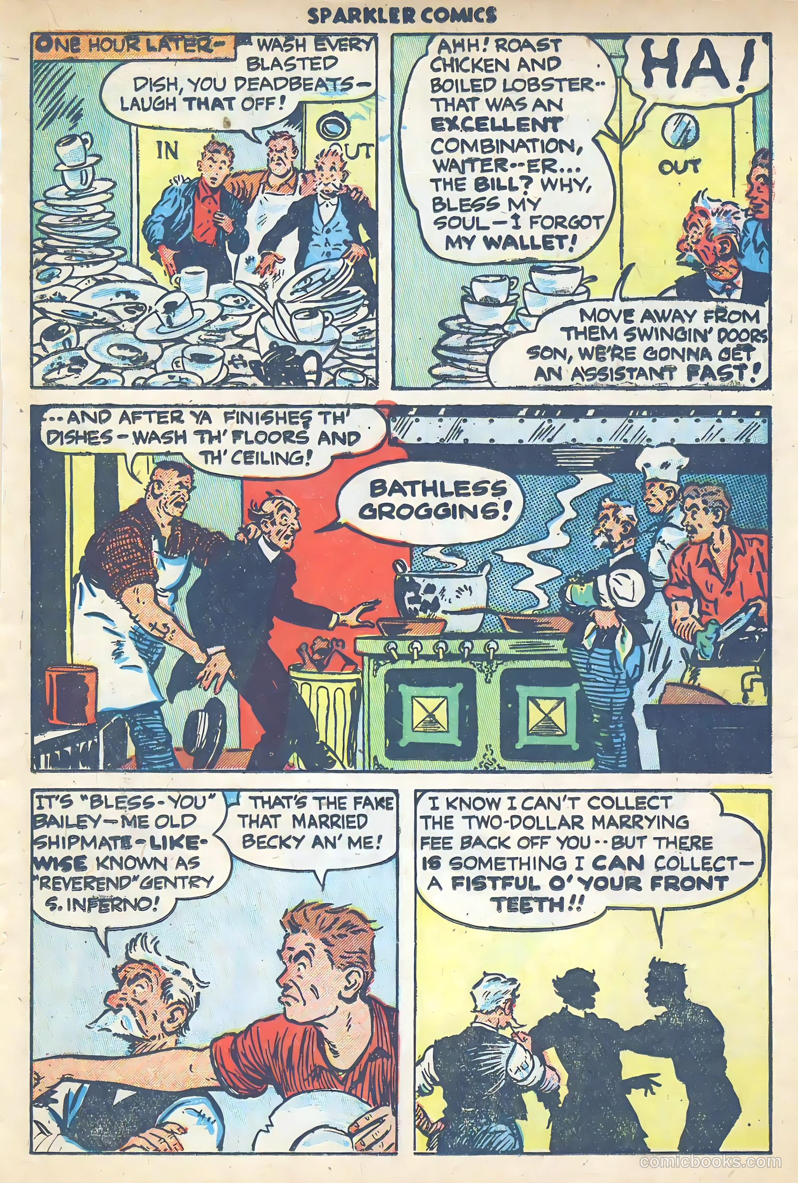 Sparkler Comics #88 (1949) — page 13 of 28