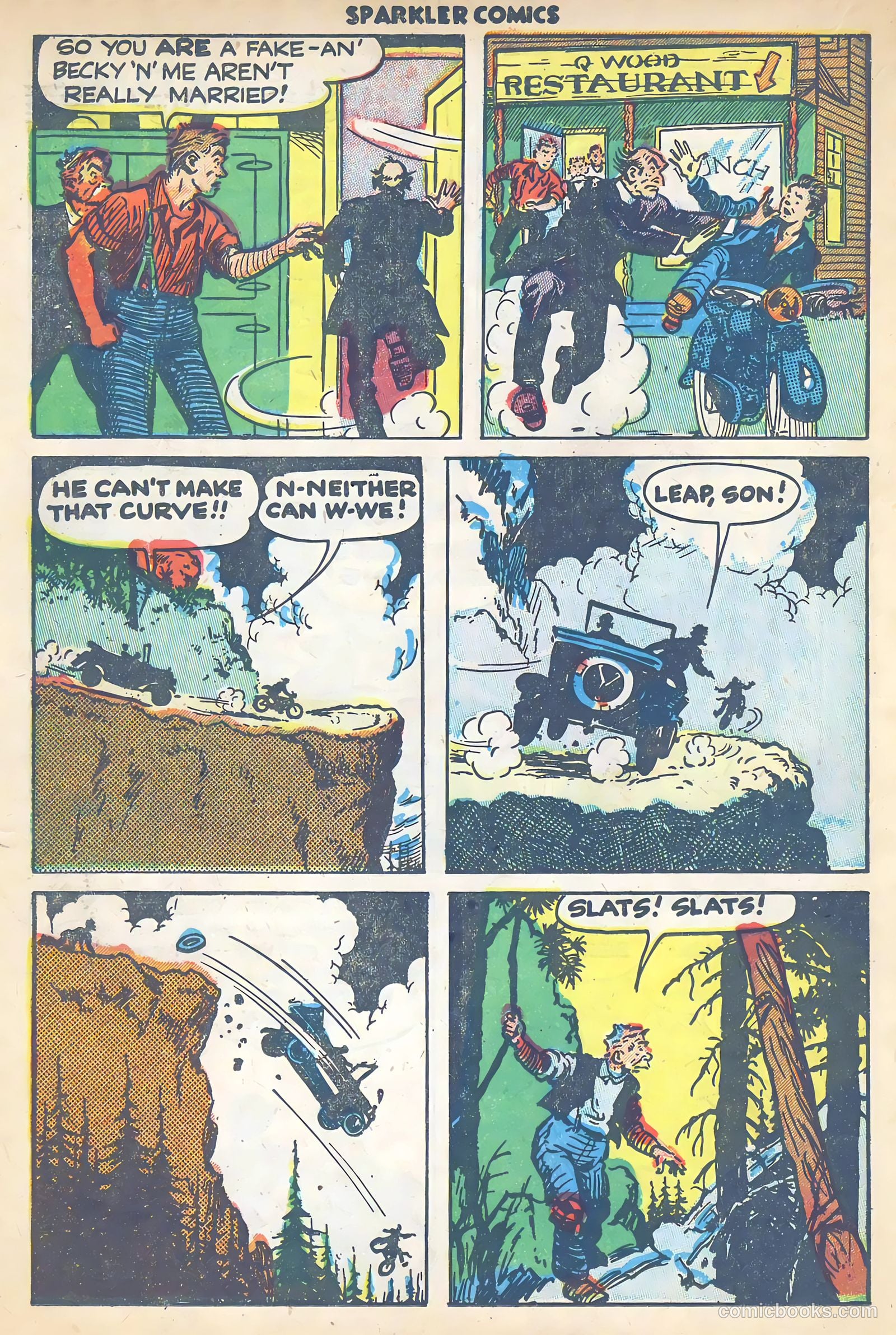 Sparkler Comics #88 (1949) — page 14 of 28