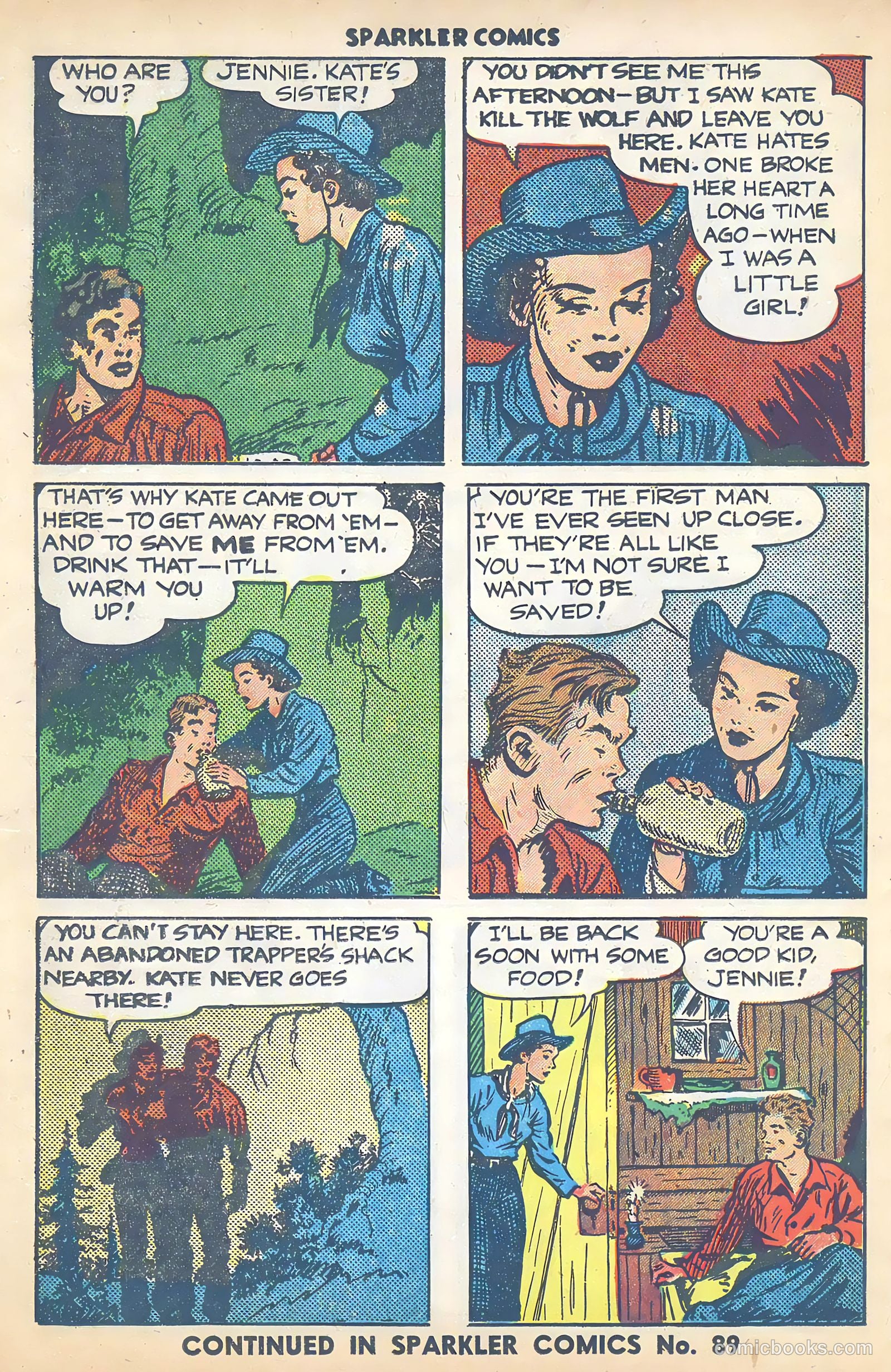 Sparkler Comics #88 (1949) — page 18 of 28