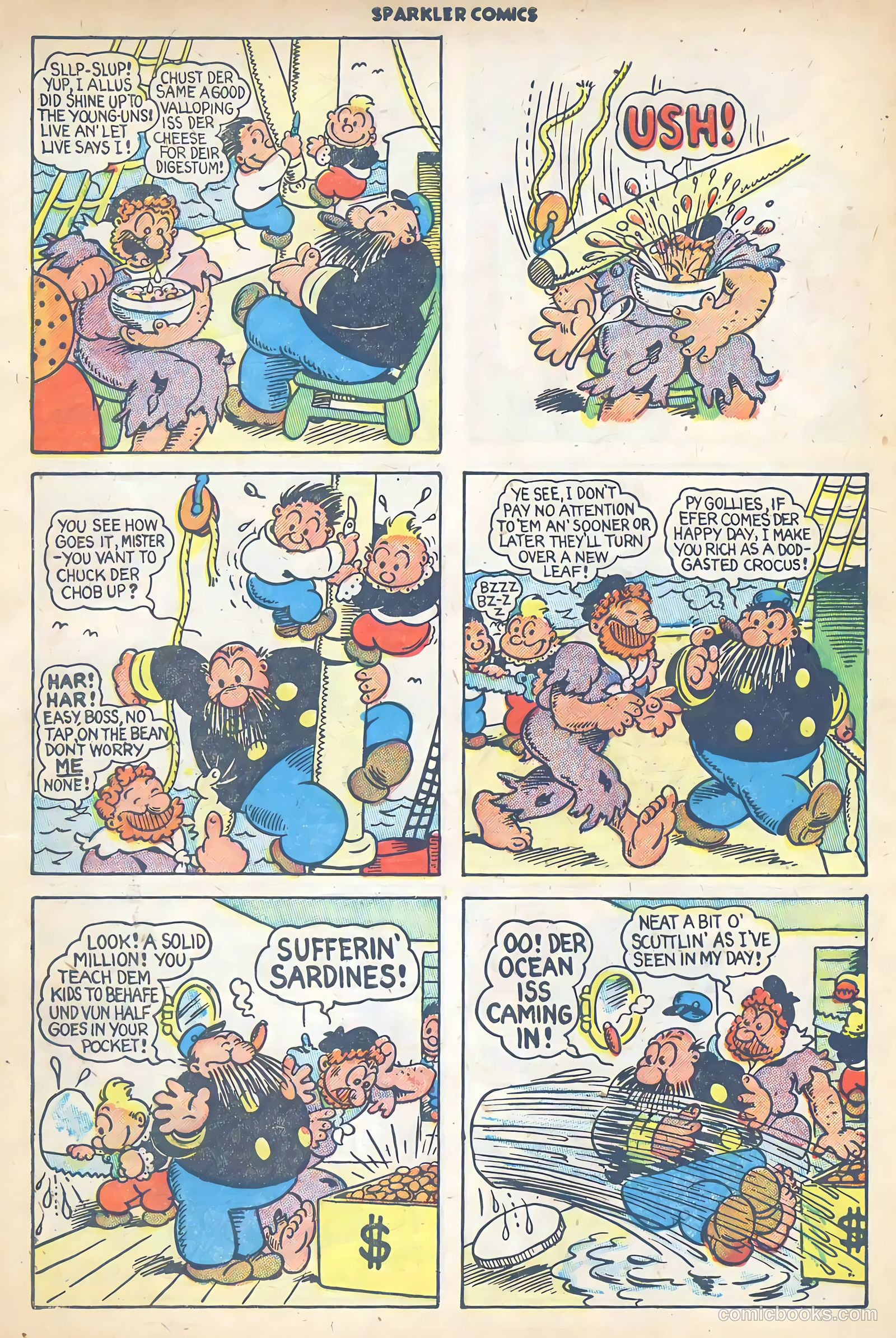 Sparkler Comics #88 (1949) — page 22 of 28