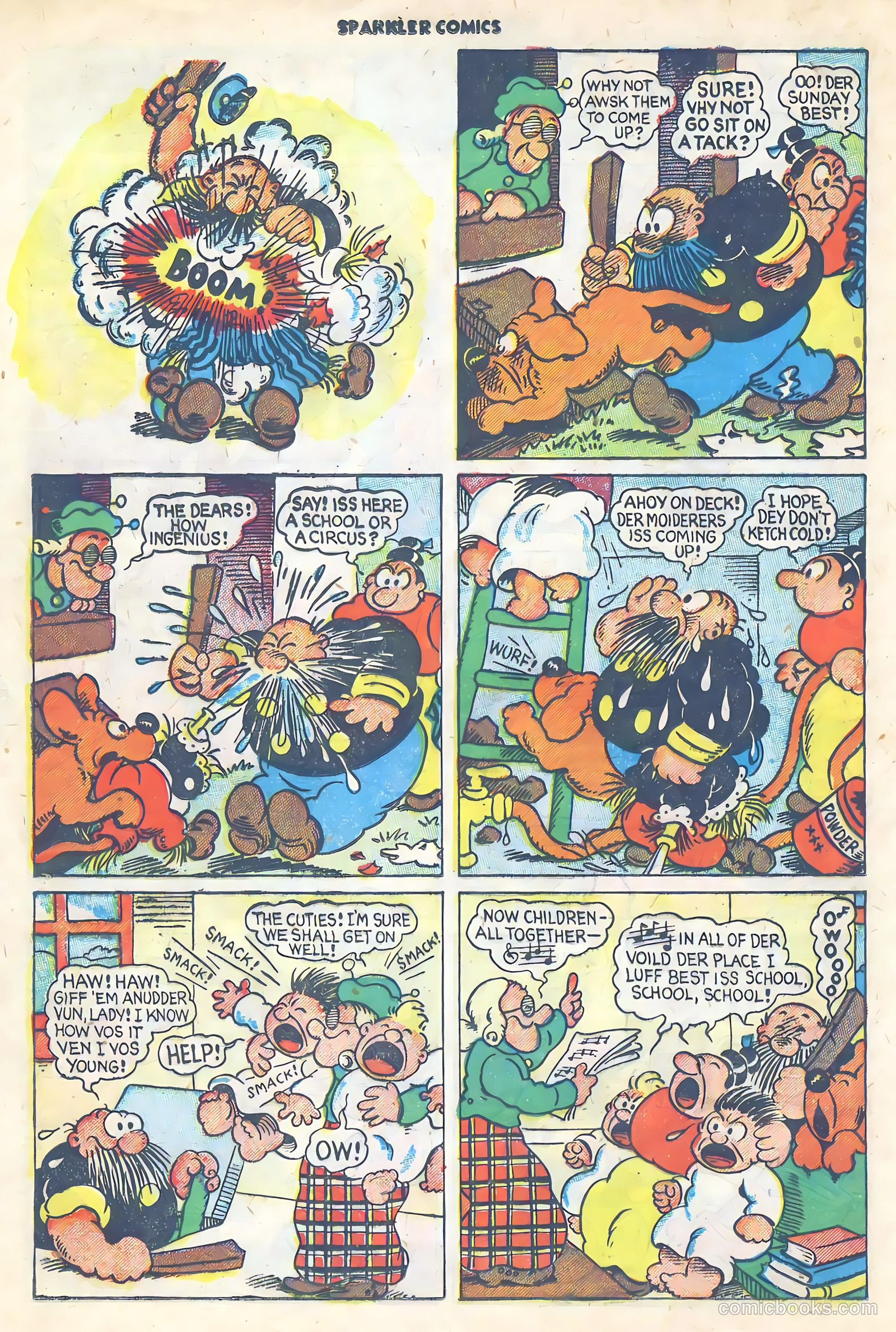 Sparkler Comics #89 (1949) — page 7 of 27
