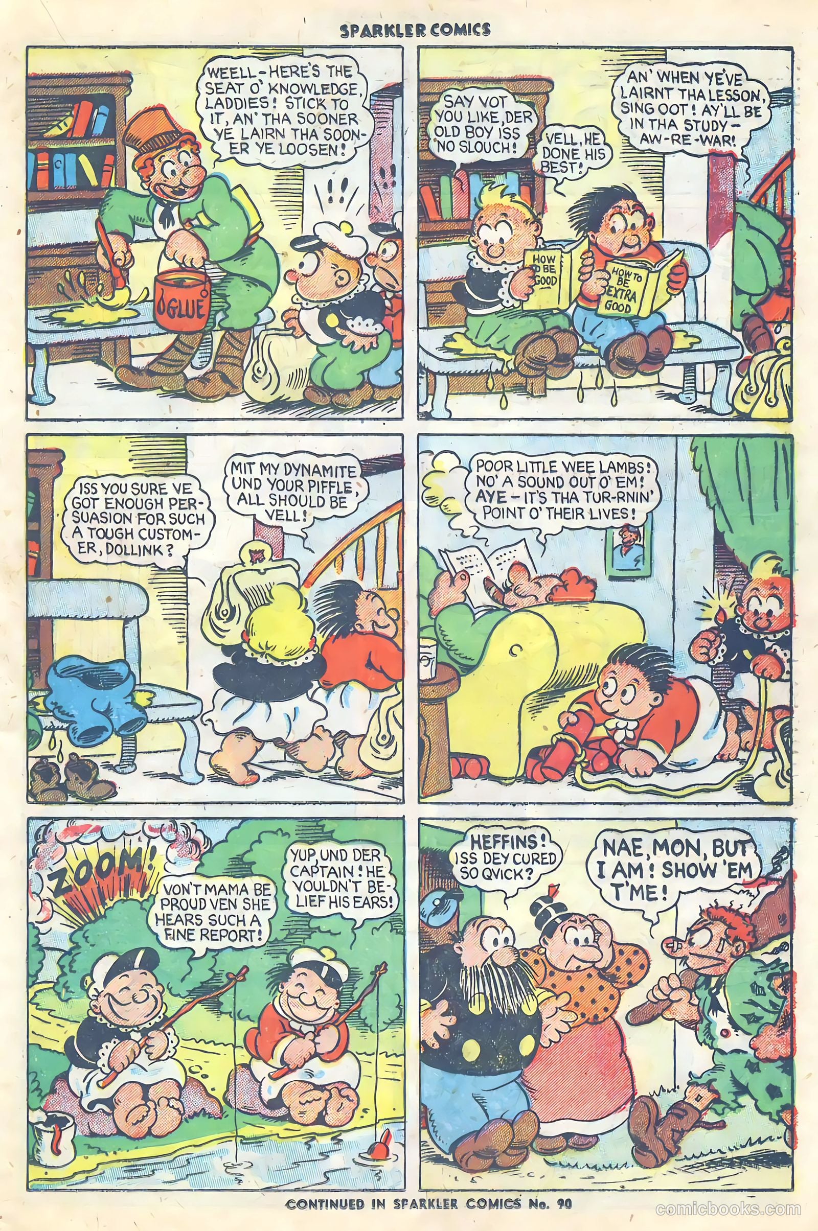 Sparkler Comics #89 (1949) — page 12 of 27