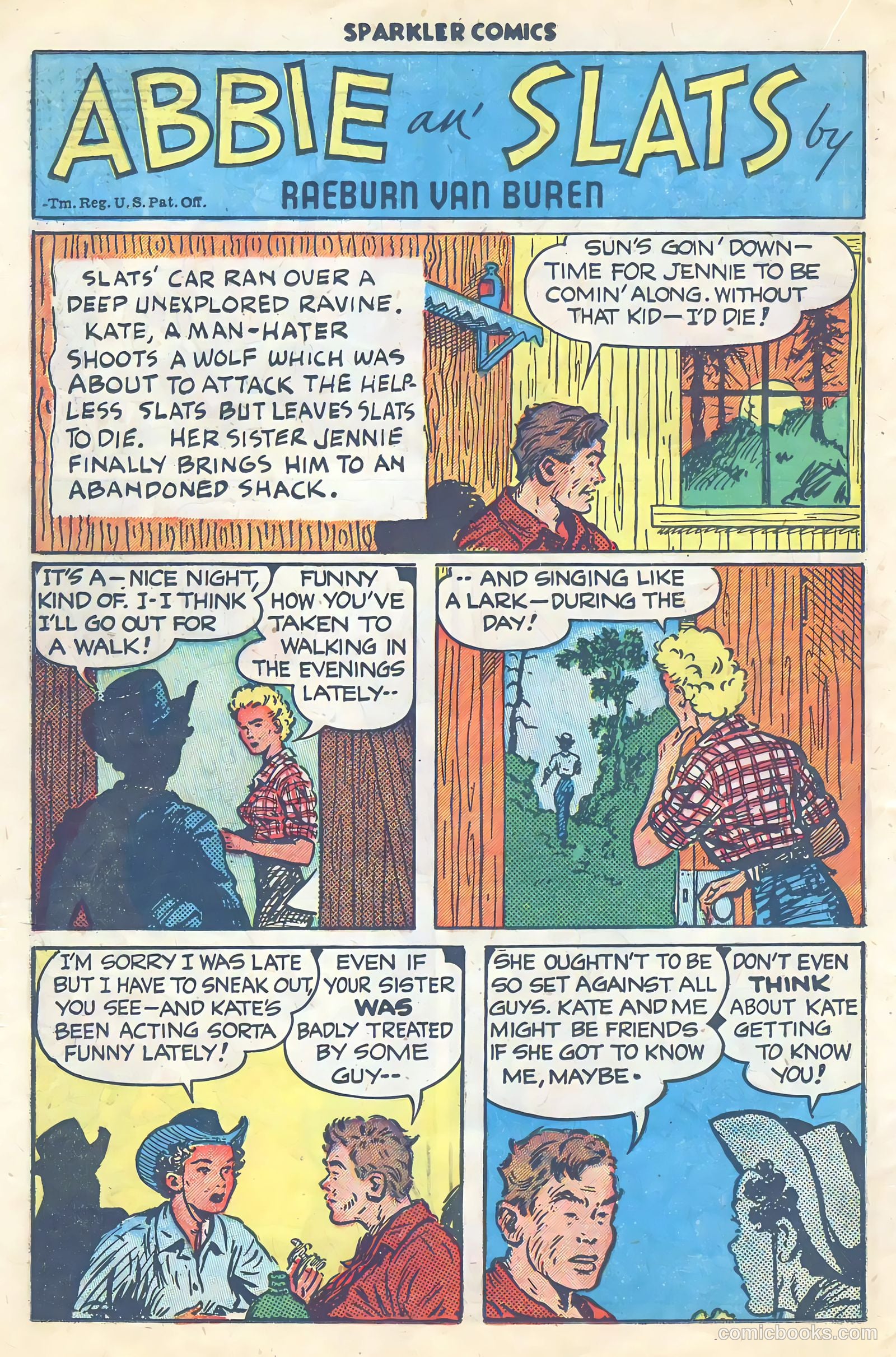 Sparkler Comics #89 (1949) — page 13 of 27
