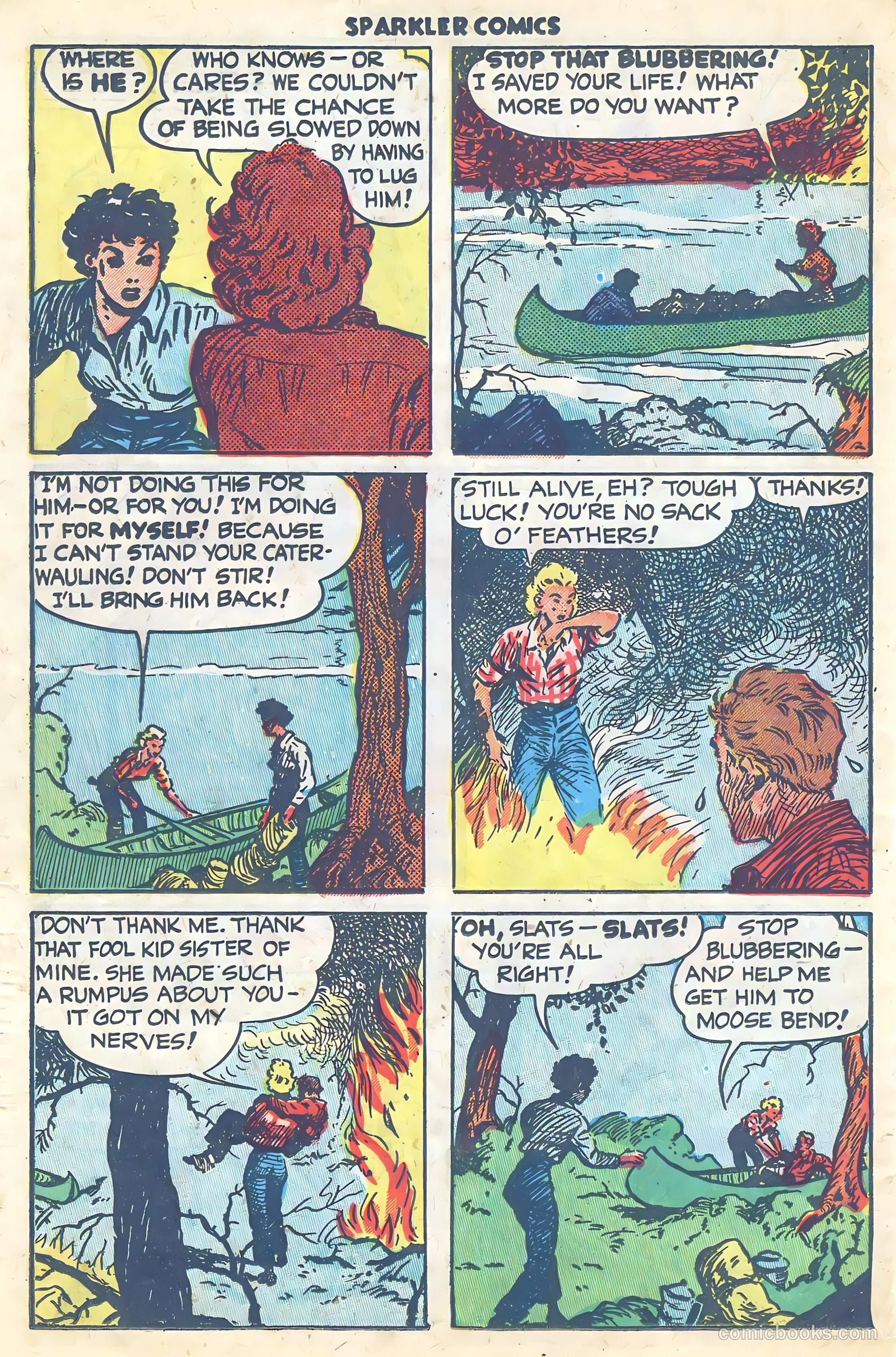 Sparkler Comics #89 (1949) — page 17 of 27