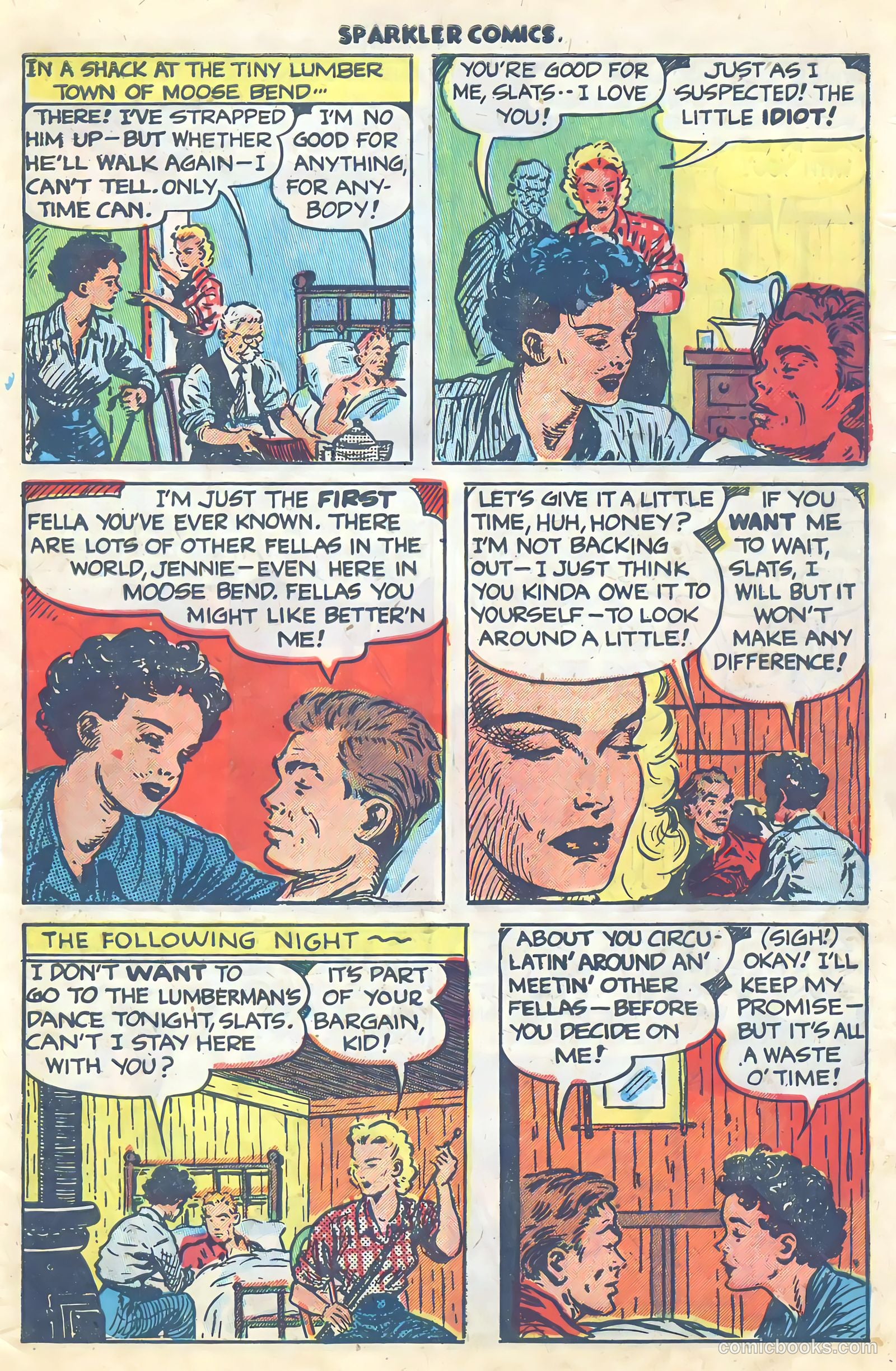 Sparkler Comics #89 (1949) — page 18 of 27
