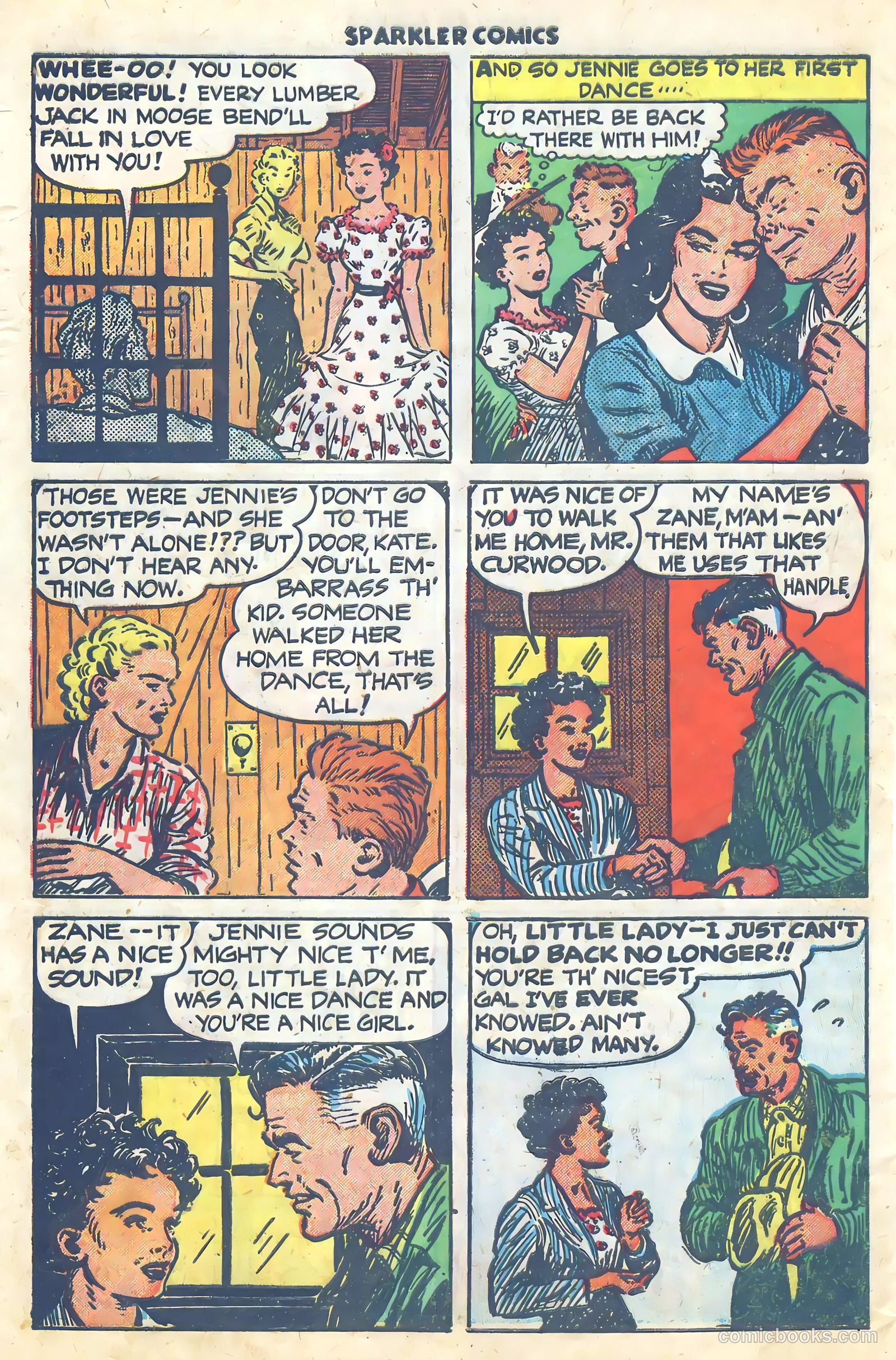 Sparkler Comics #89 (1949) — page 19 of 27