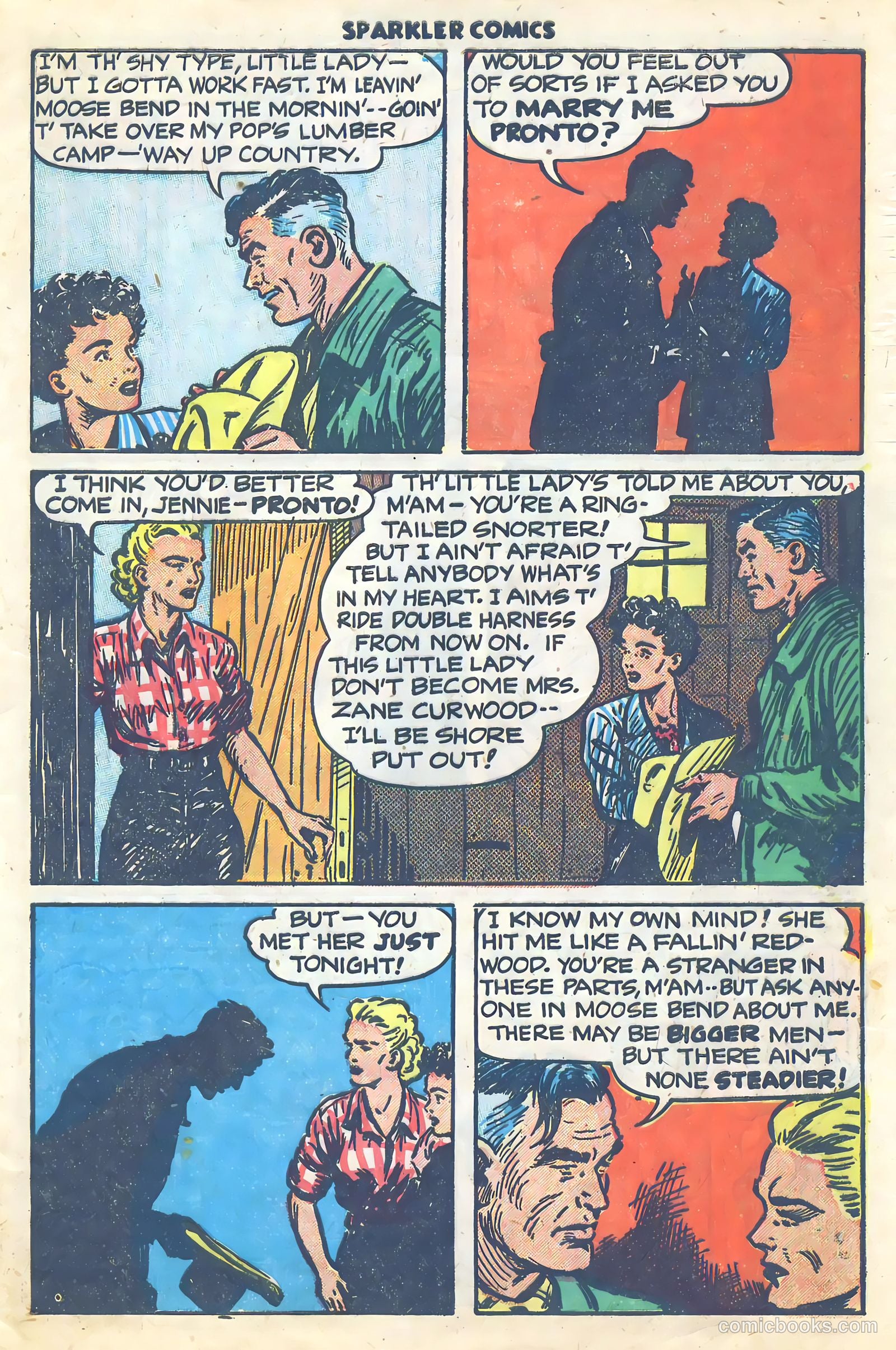 Sparkler Comics #89 (1949) — page 20 of 27