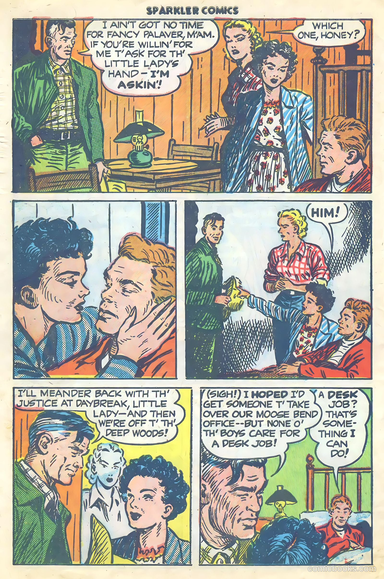 Sparkler Comics #89 (1949) — page 21 of 27